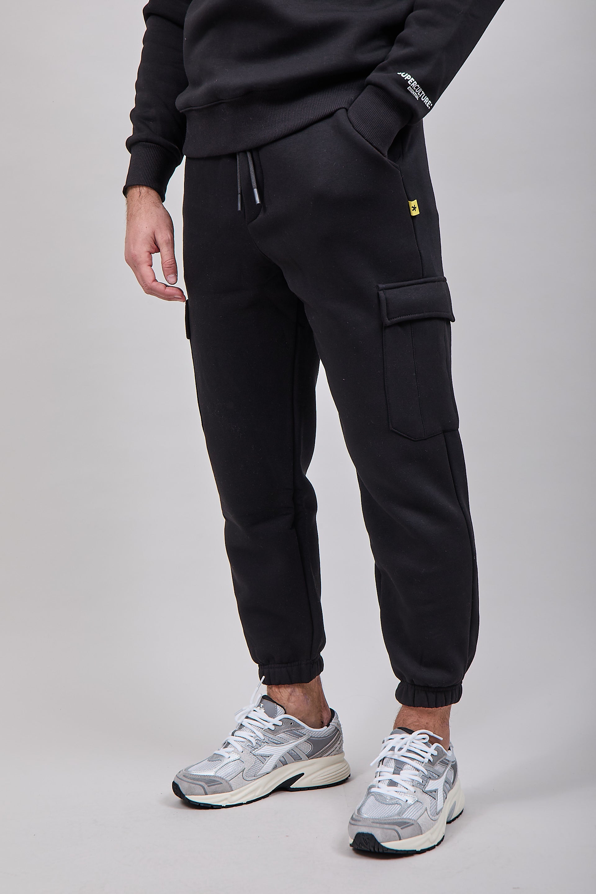 Pantalone Superculture Cargo Poser Nero