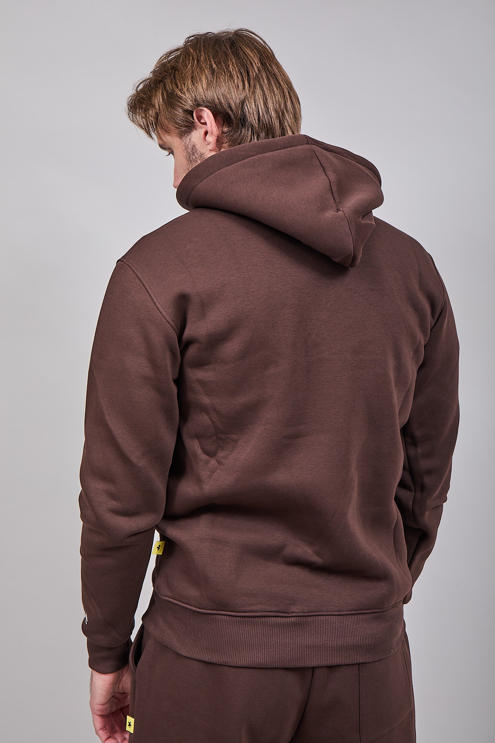 Felpa Superculture Cappuccio Joy Moro