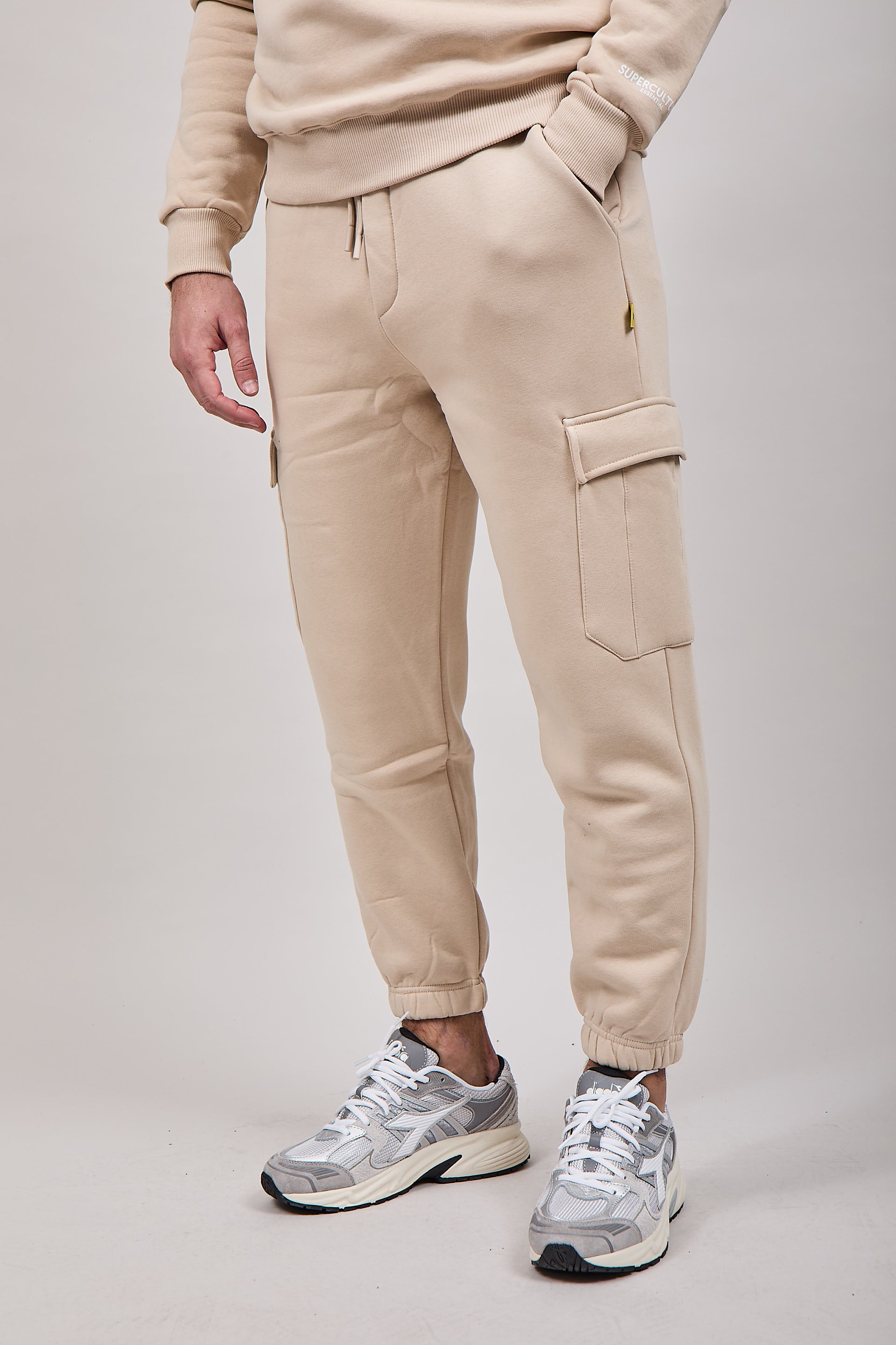 Pantalone Superculture Cargo Poser Avorio