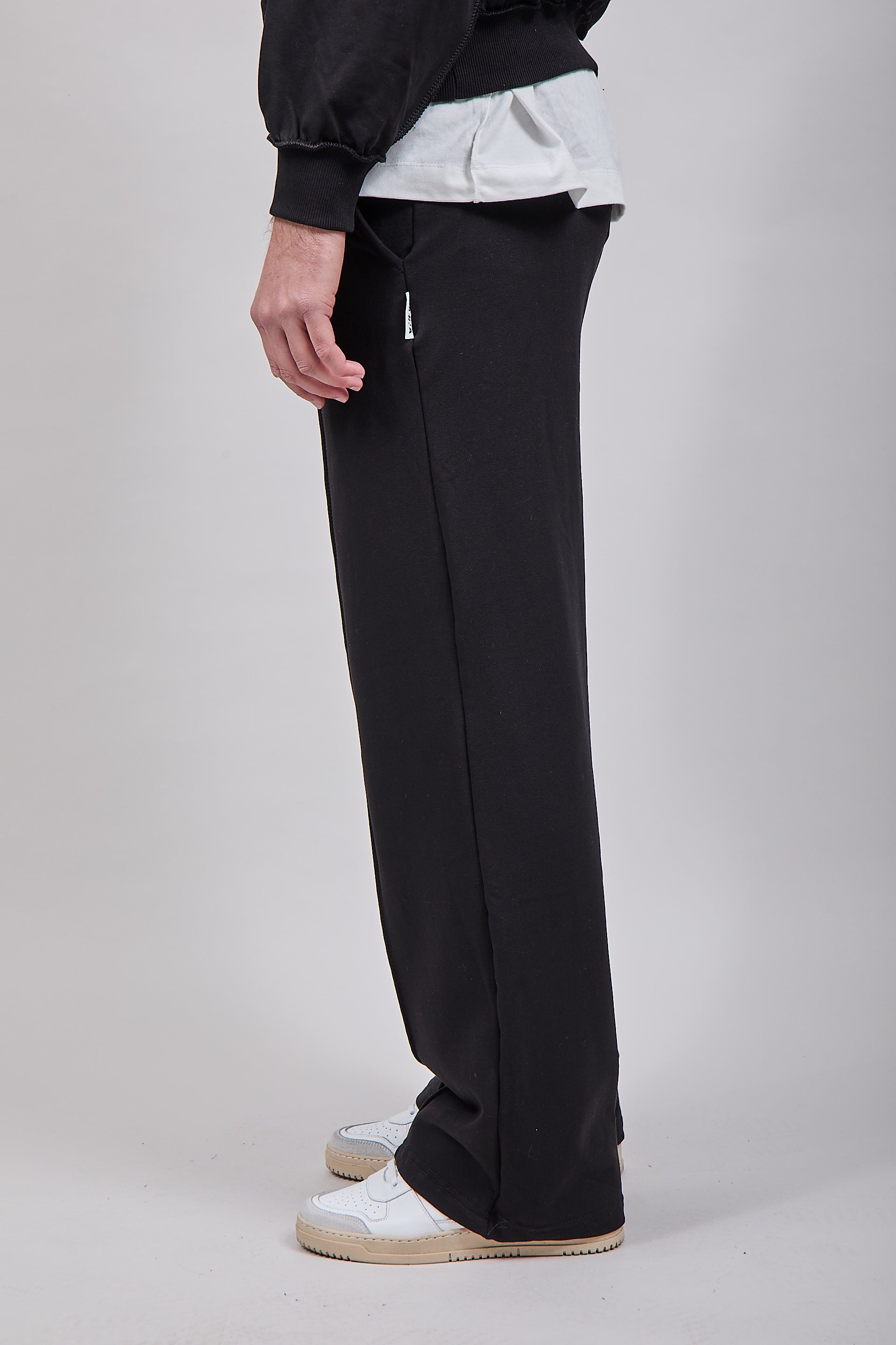 Pantalone Berna Cuciture Nero 392