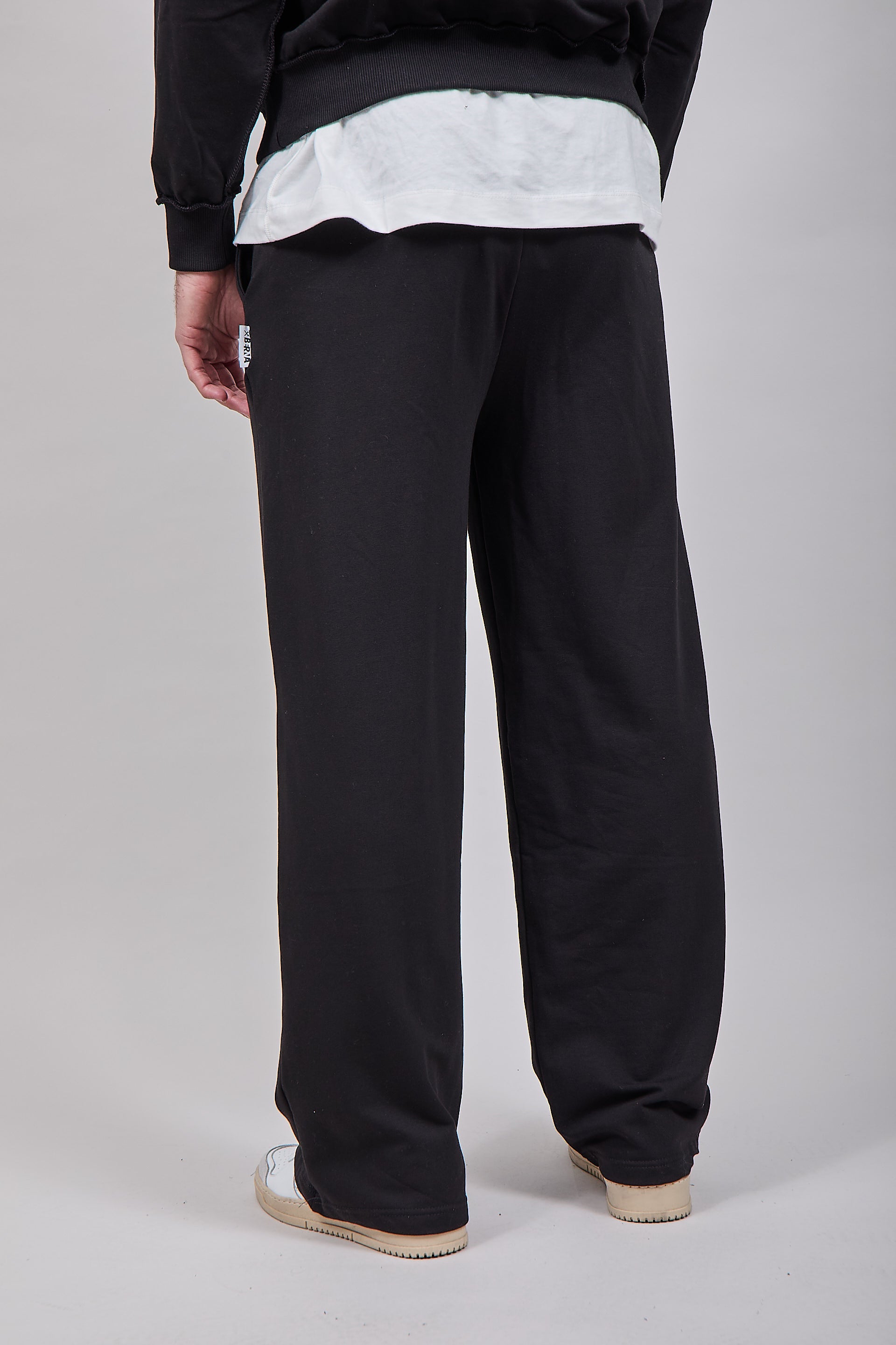 Pantalone Berna Cuciture Nero 392