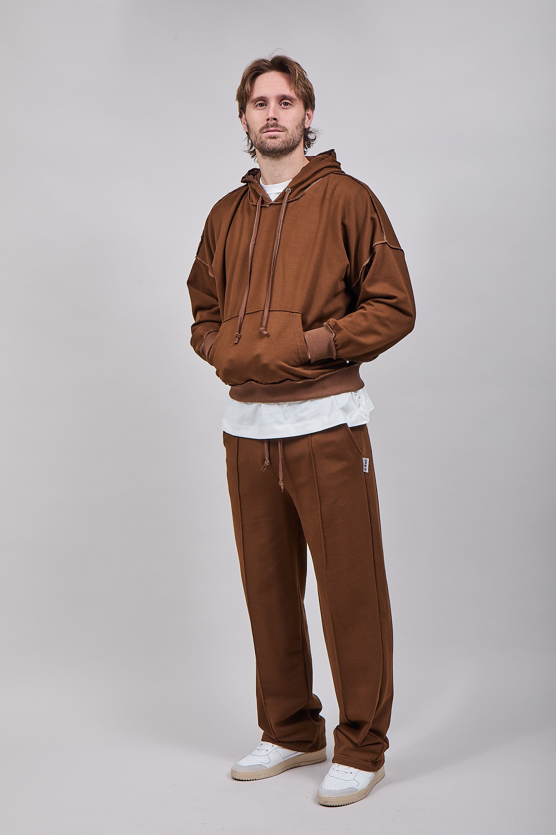 Pantalone Berna Cuciture Moro 392