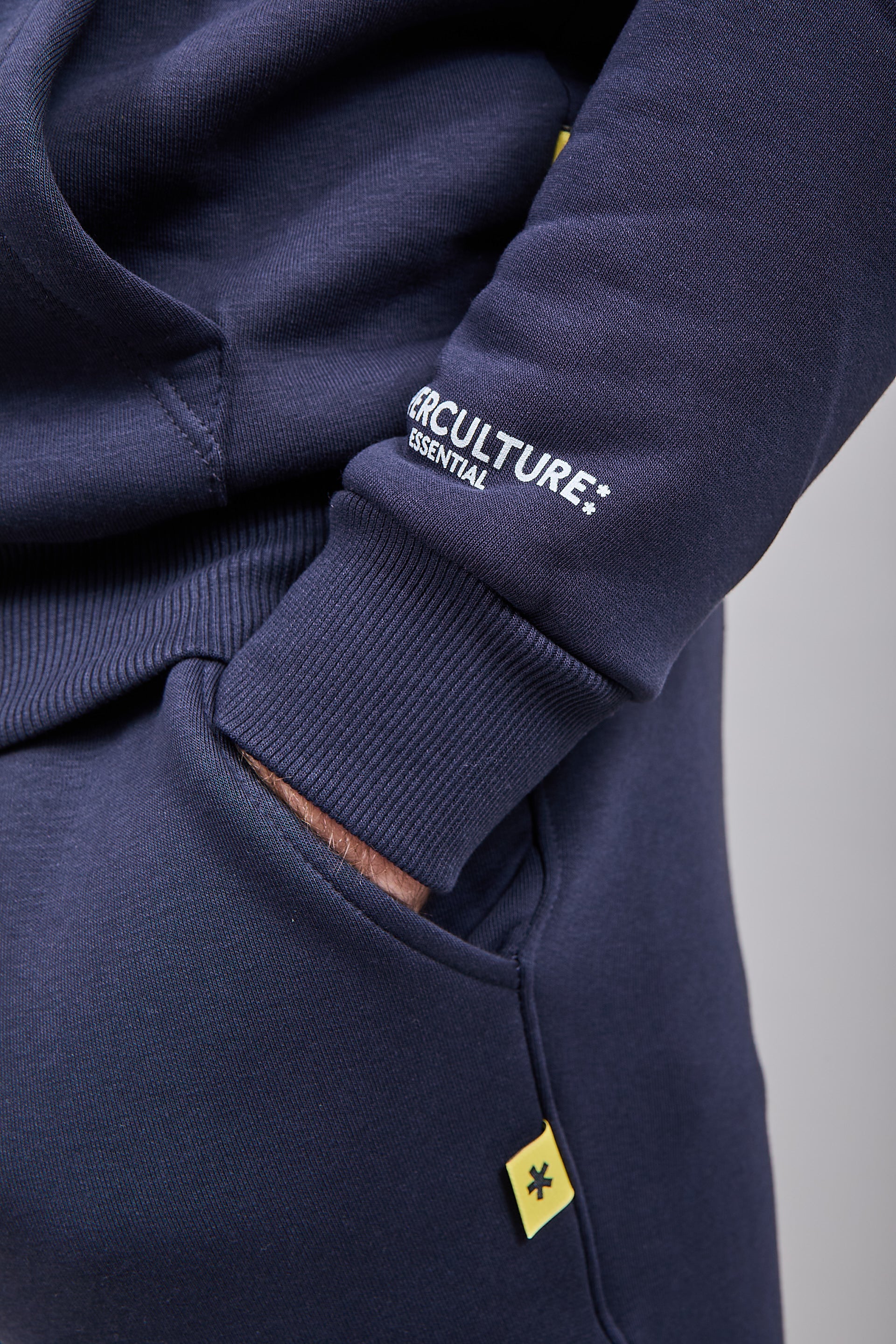 Felpa Superculture Cappuccio Joy Blu