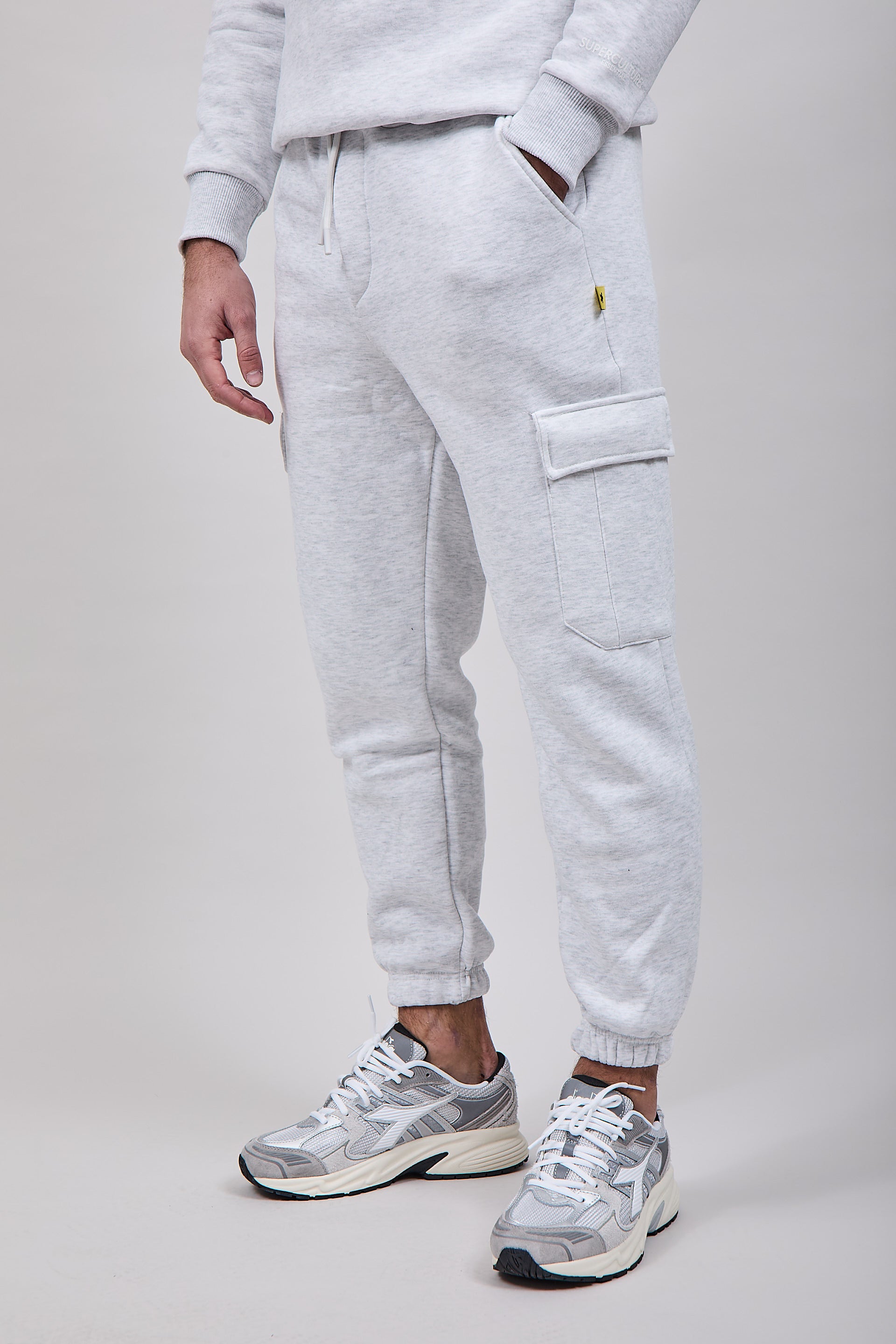 Pantalone Superculture Cargo Poser Grigio