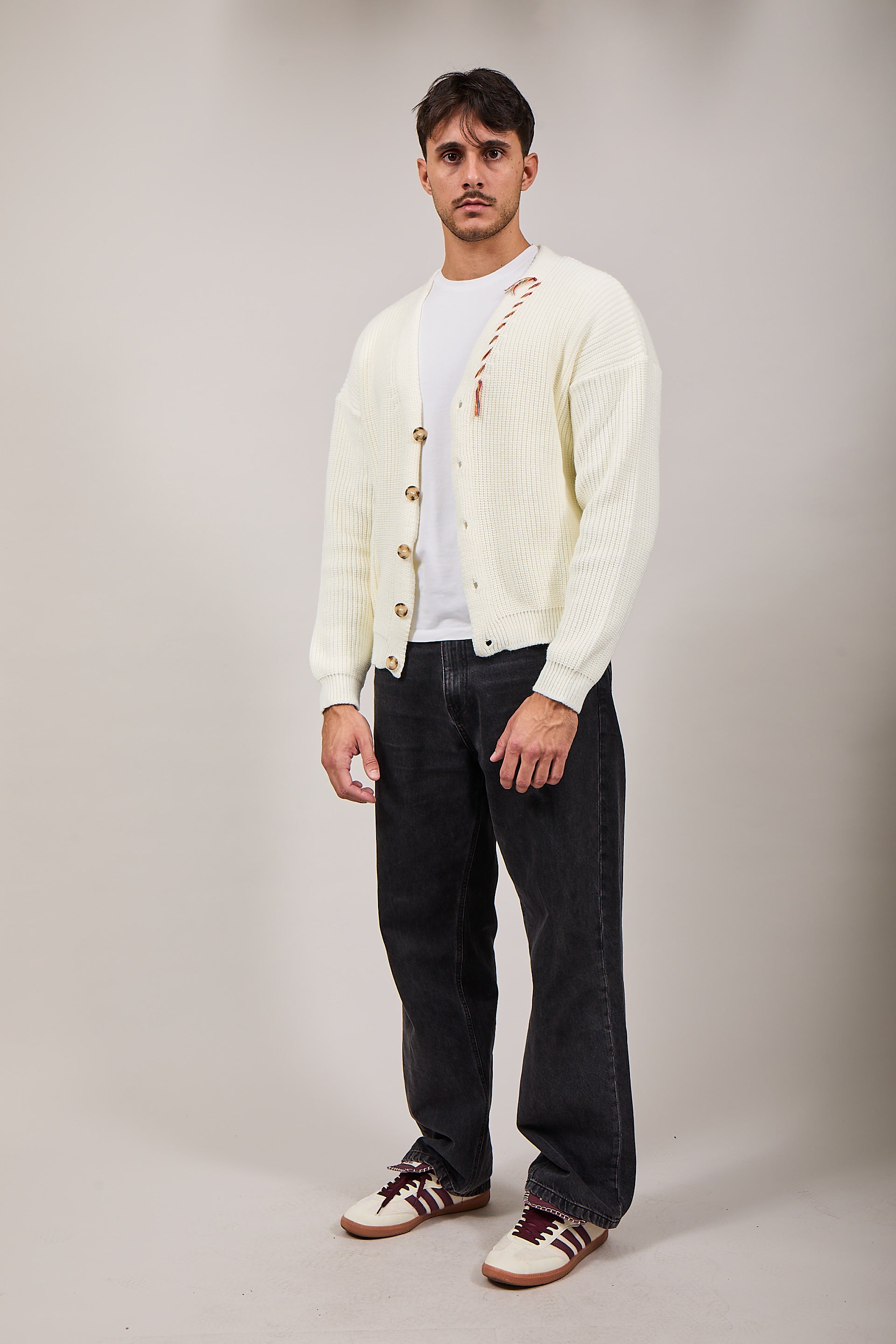 Cardigan Berna Crop Jacquared Panna 014 (12220062826836)