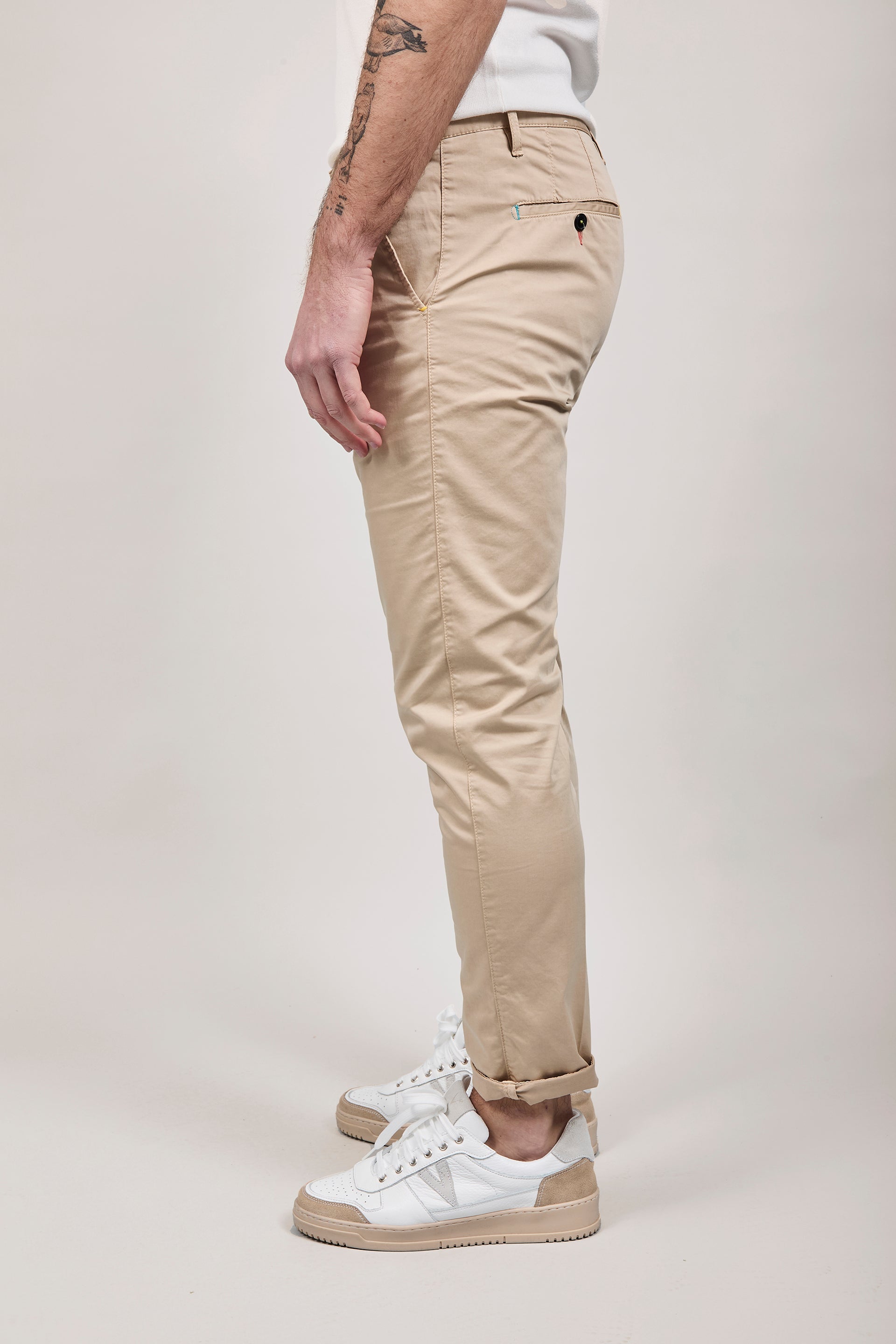 Pantalone Berna chinos Beige 39