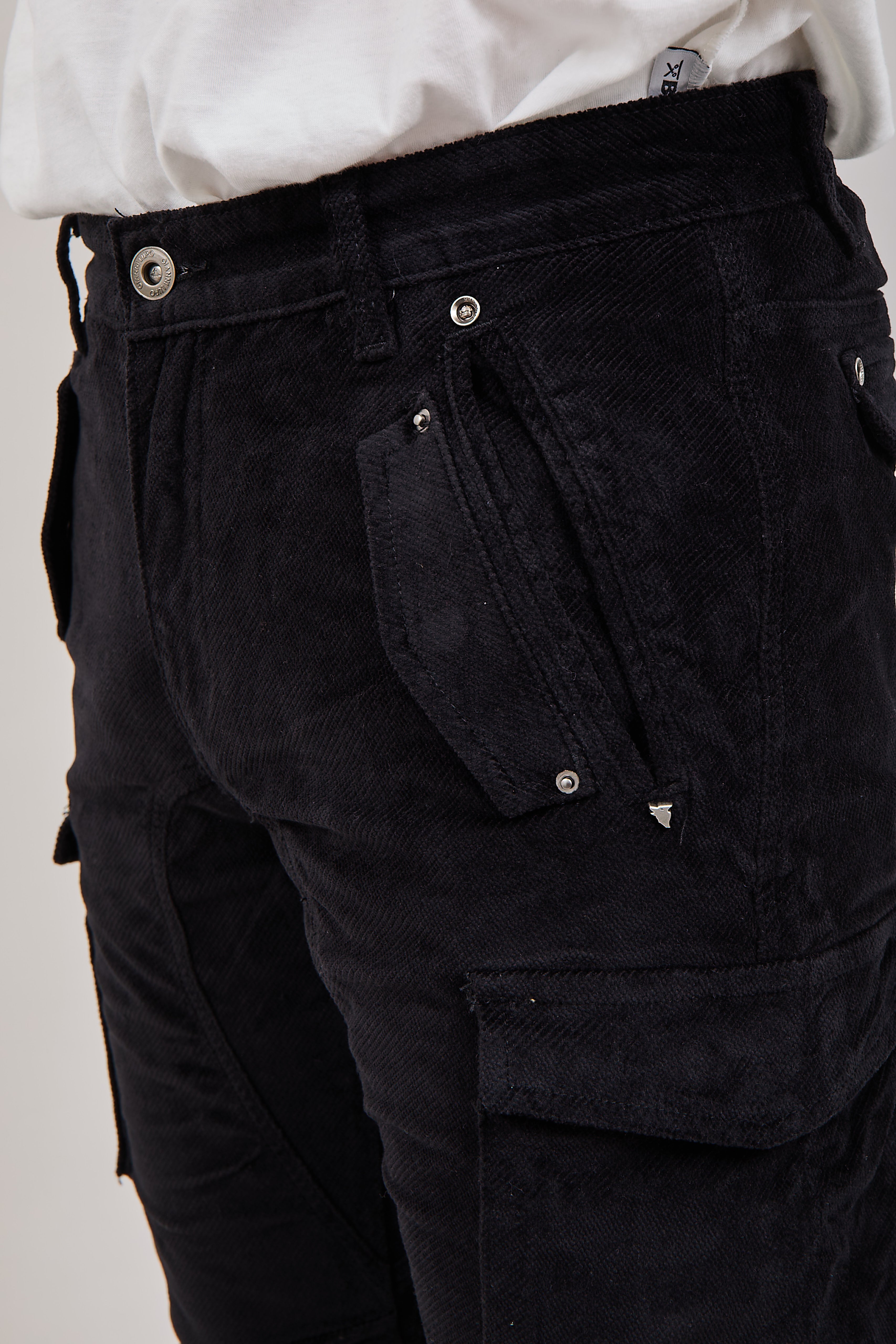 Pantalone Gianni Lupo Cargo Nero 2528