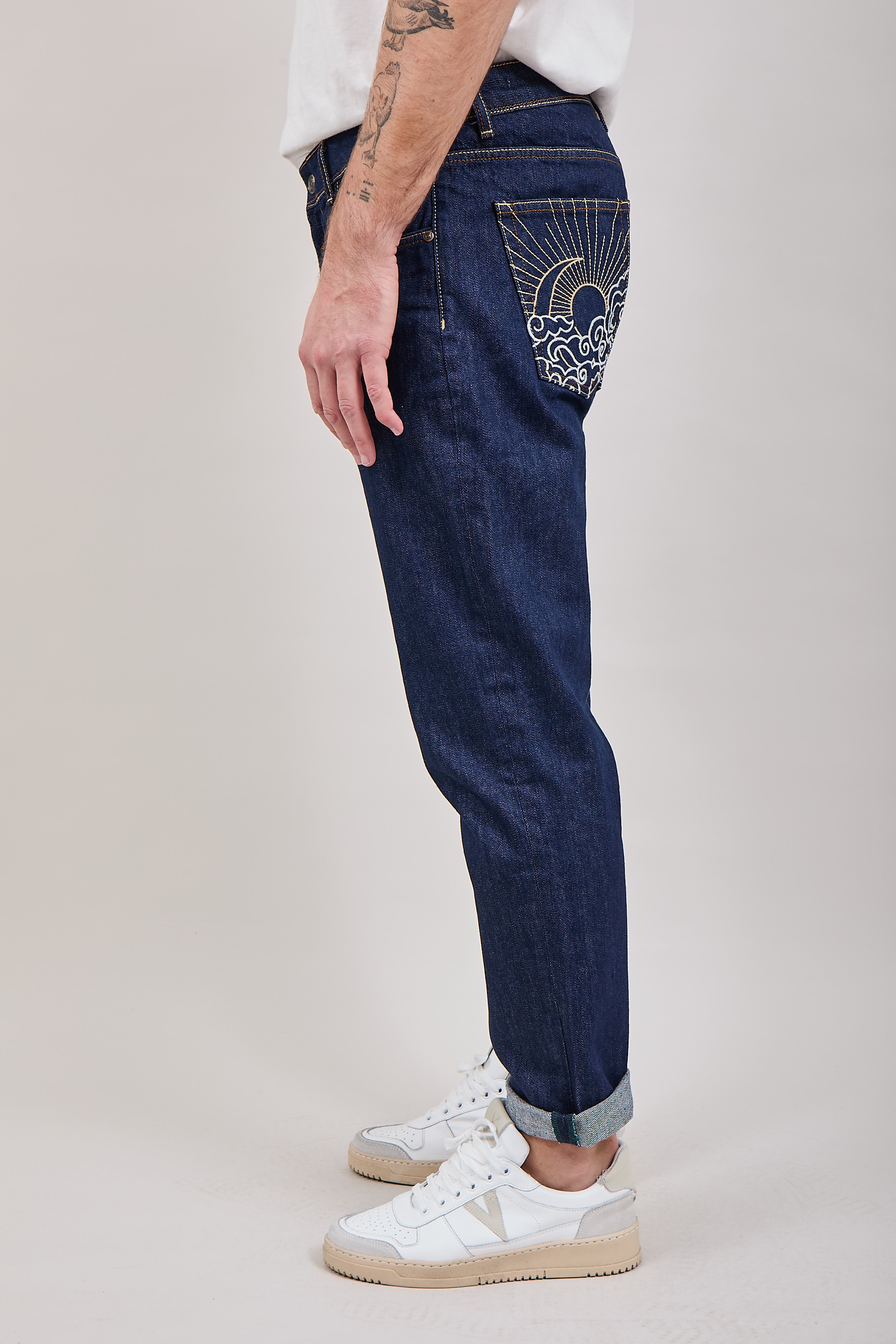 Jeans Pont Yellowstone 00 Ricamo