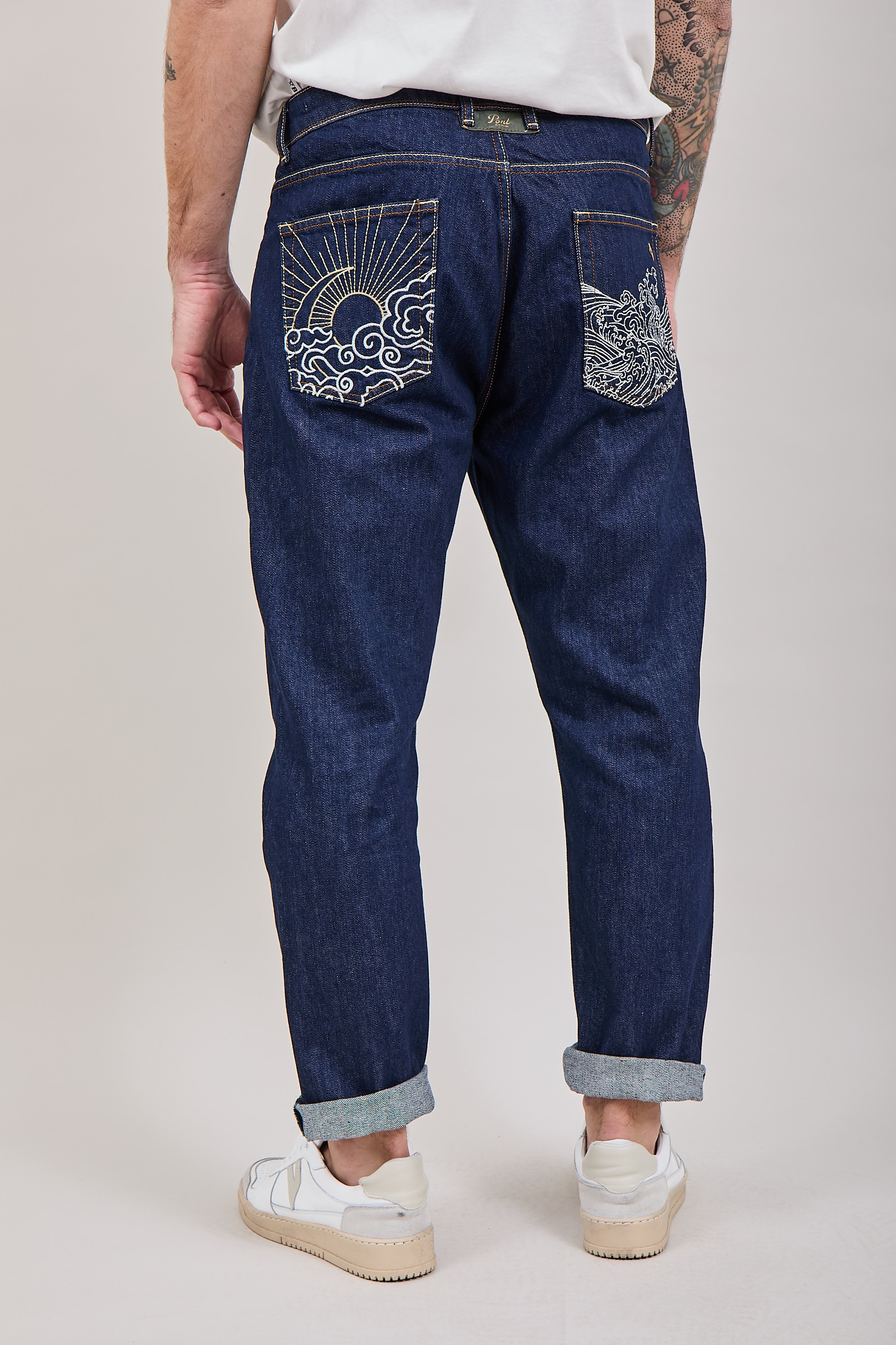 Jeans Pont Yellowstone 00 Ricamo