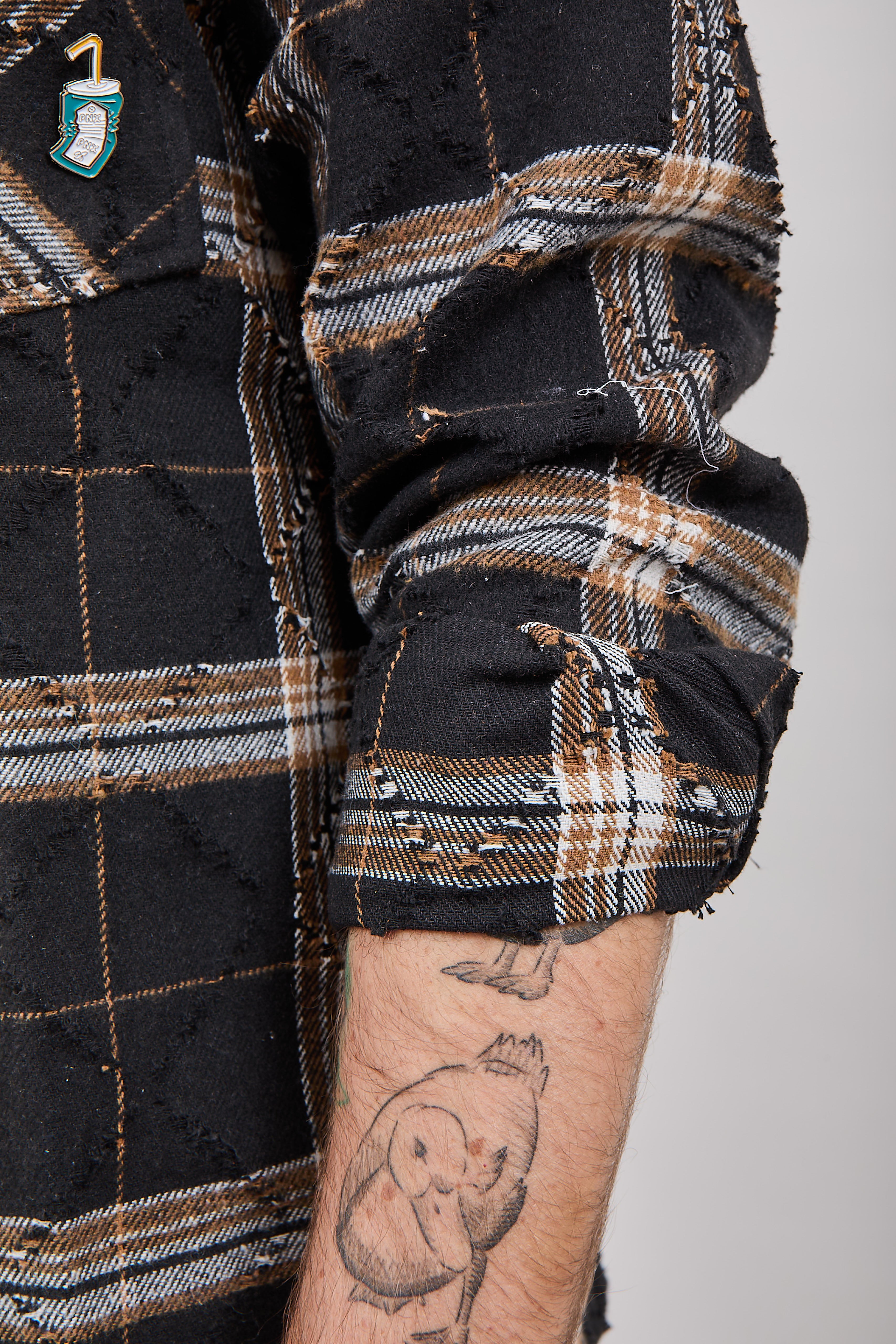 Giacchetta Berna Quadri Rotture Nera 278