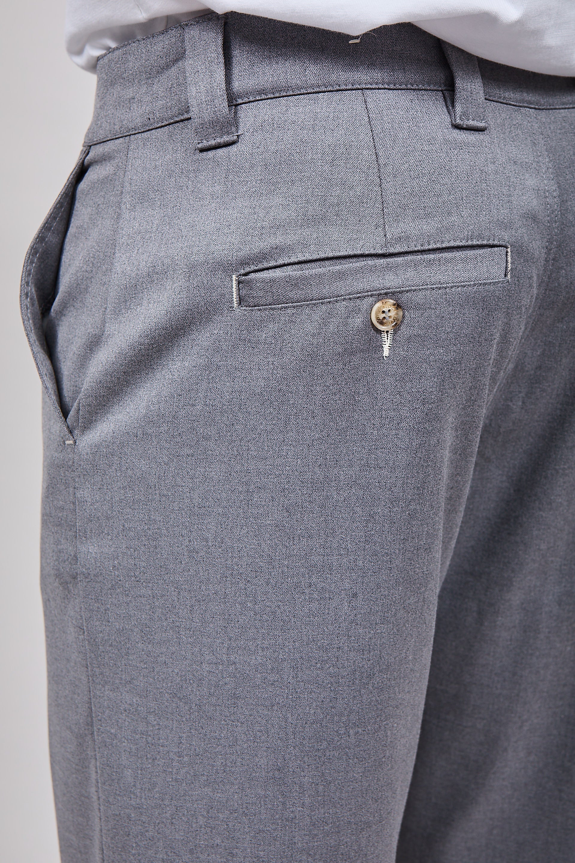 Pantalone Block Eleven Palazzo Grigio 001