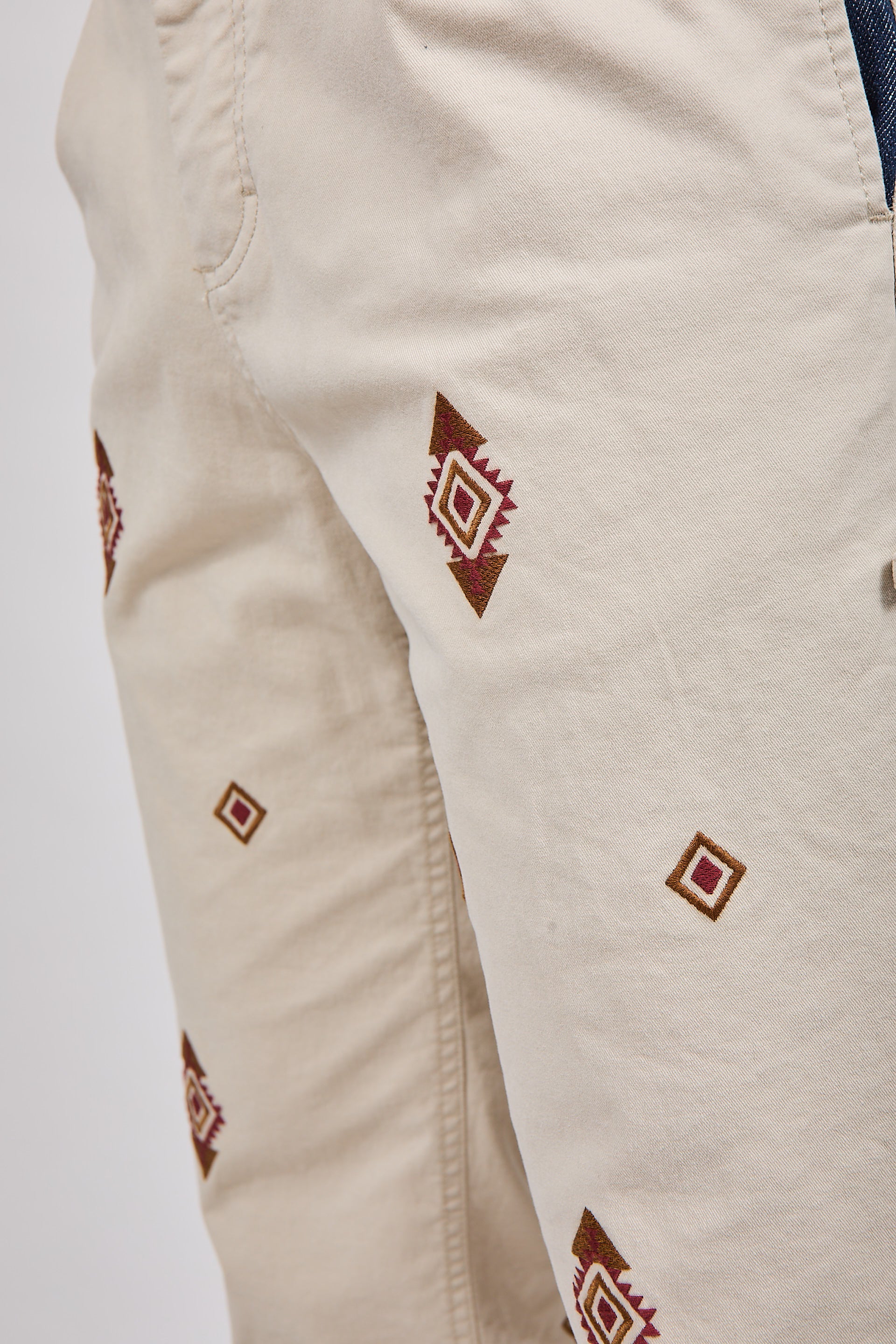 Pantalone Berna etnico 151 Panna