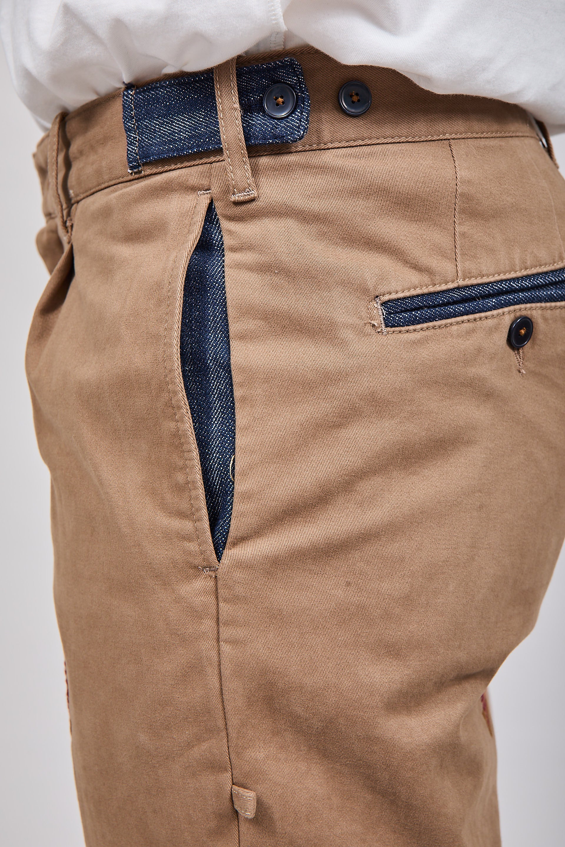 Pantalone Berna etnico 151 Cammello