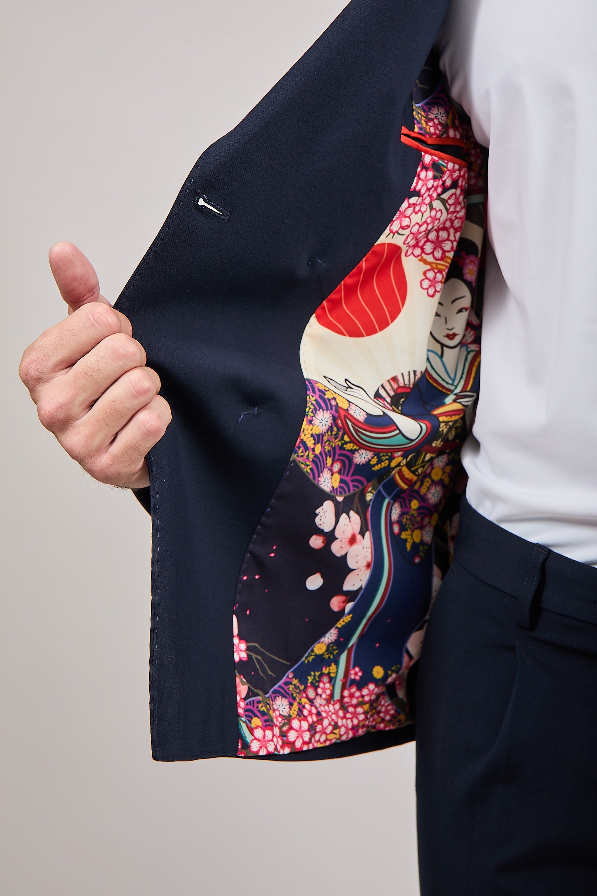 Completo Bharnaba Doppiopetto Kyoto Blu Notte