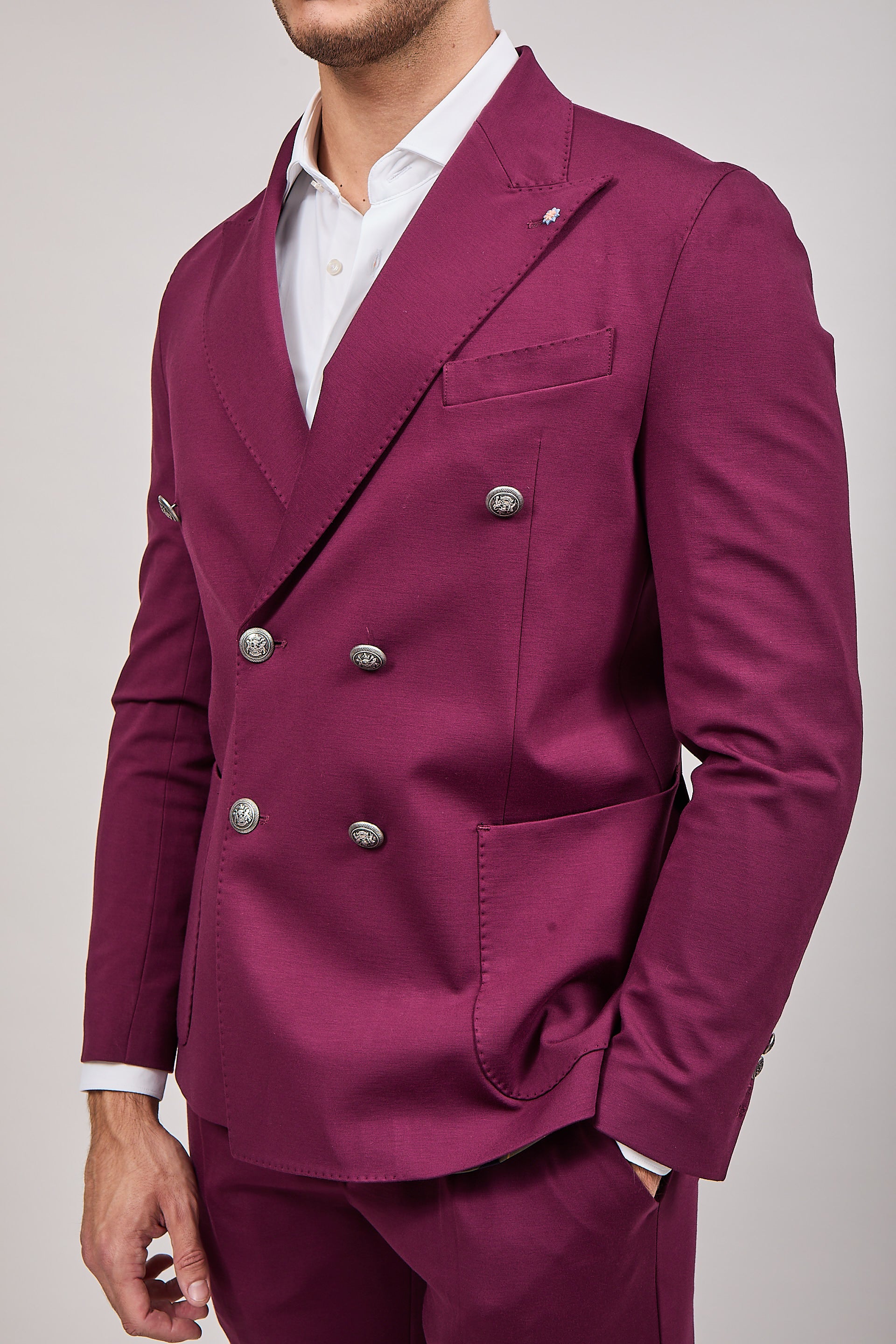 Completo Bharnaba Doppiopetto Kyoto Bordeaux