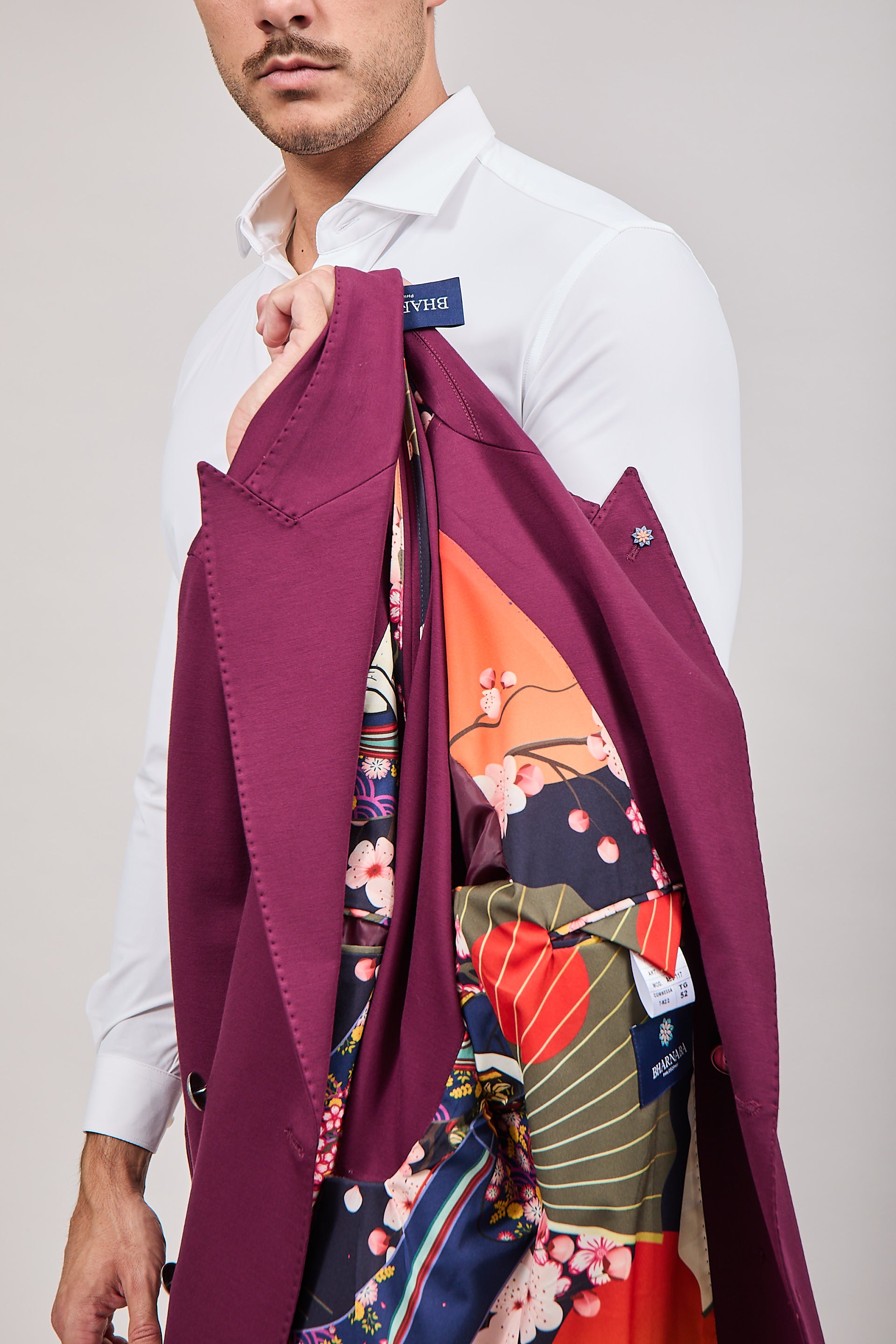 Completo Bharnaba Doppiopetto Kyoto Bordeaux