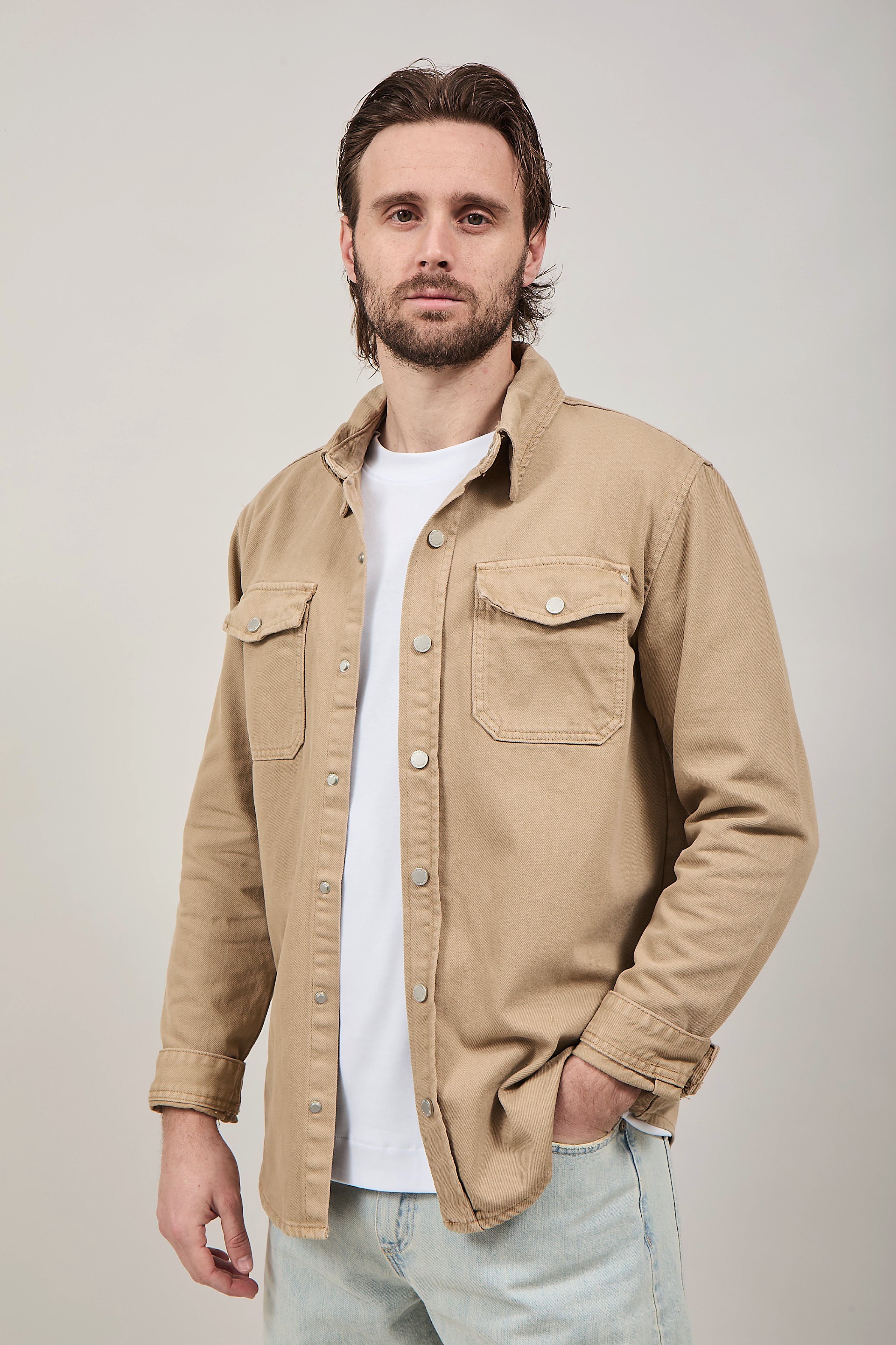 Giacchetta Gianni Lupo Jeans Cammello 2533