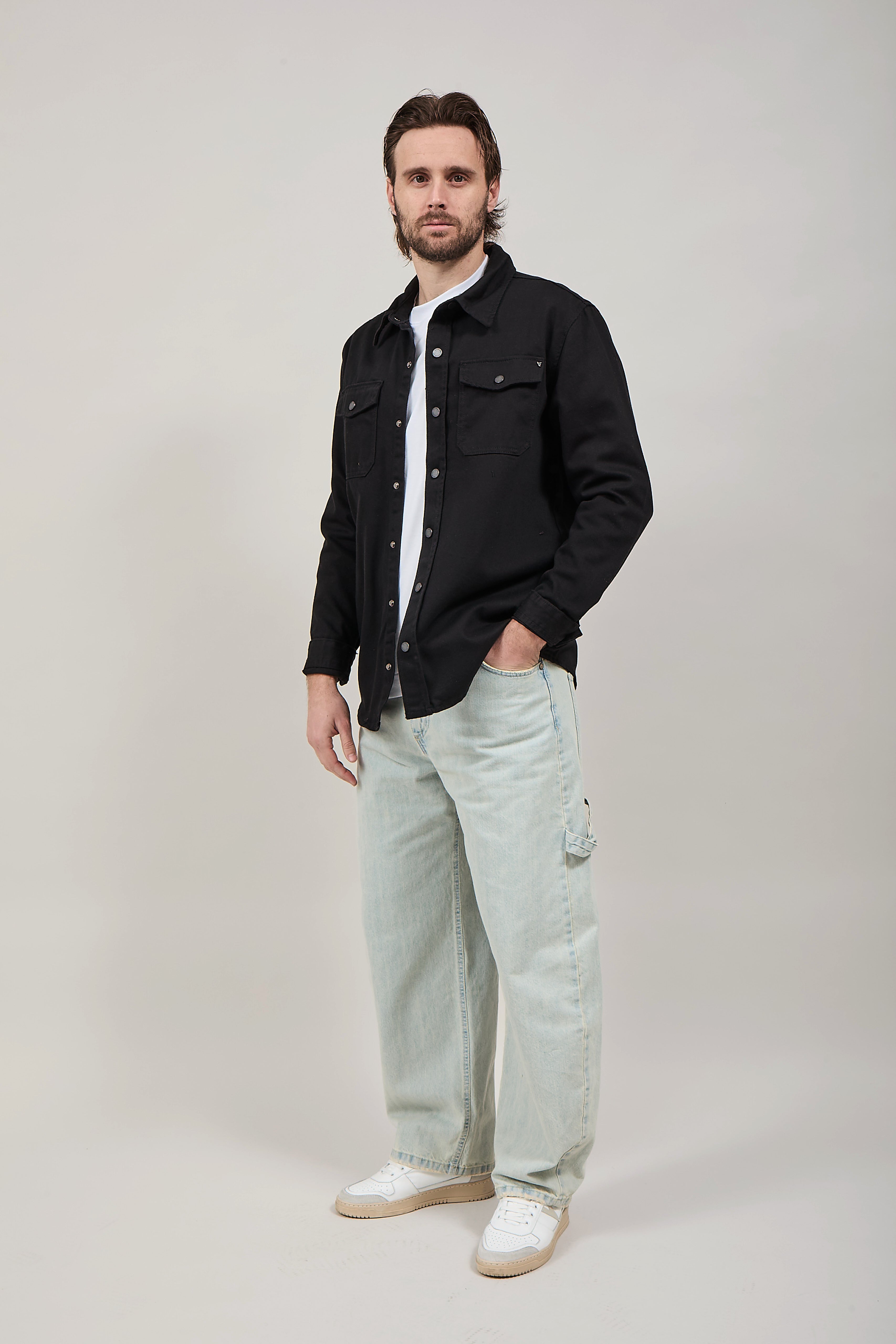 Giacchetta Gianni Lupo Jeans Nera 2533