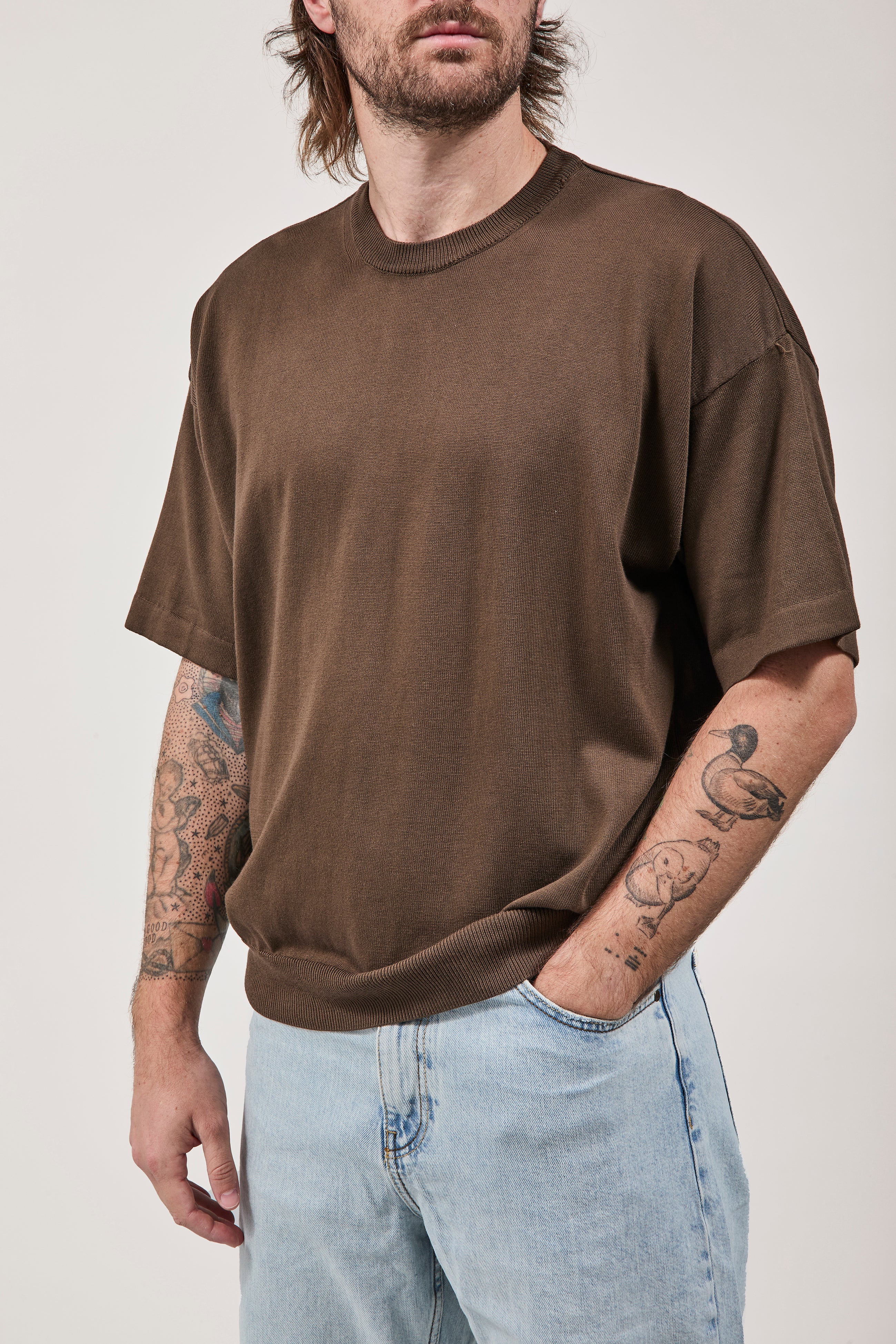 T-shirt Berna Cropped Moro