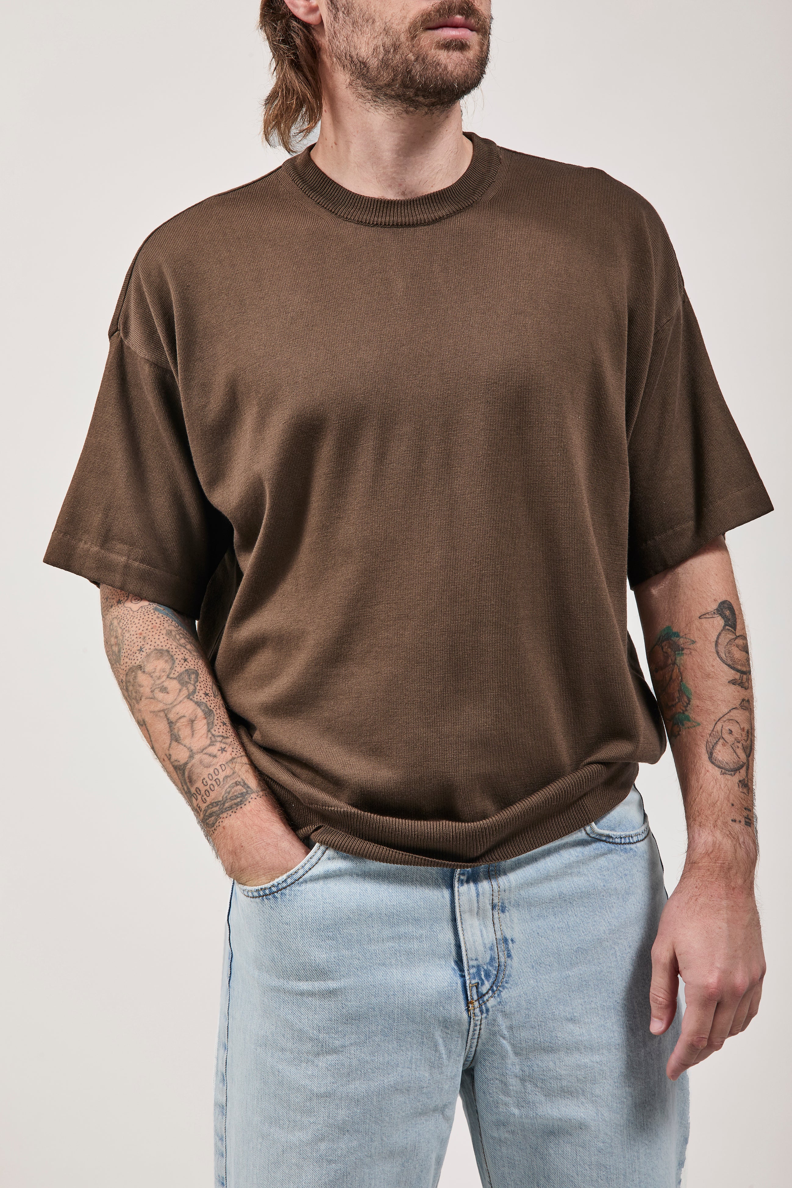 T-shirt Berna Cropped Moro