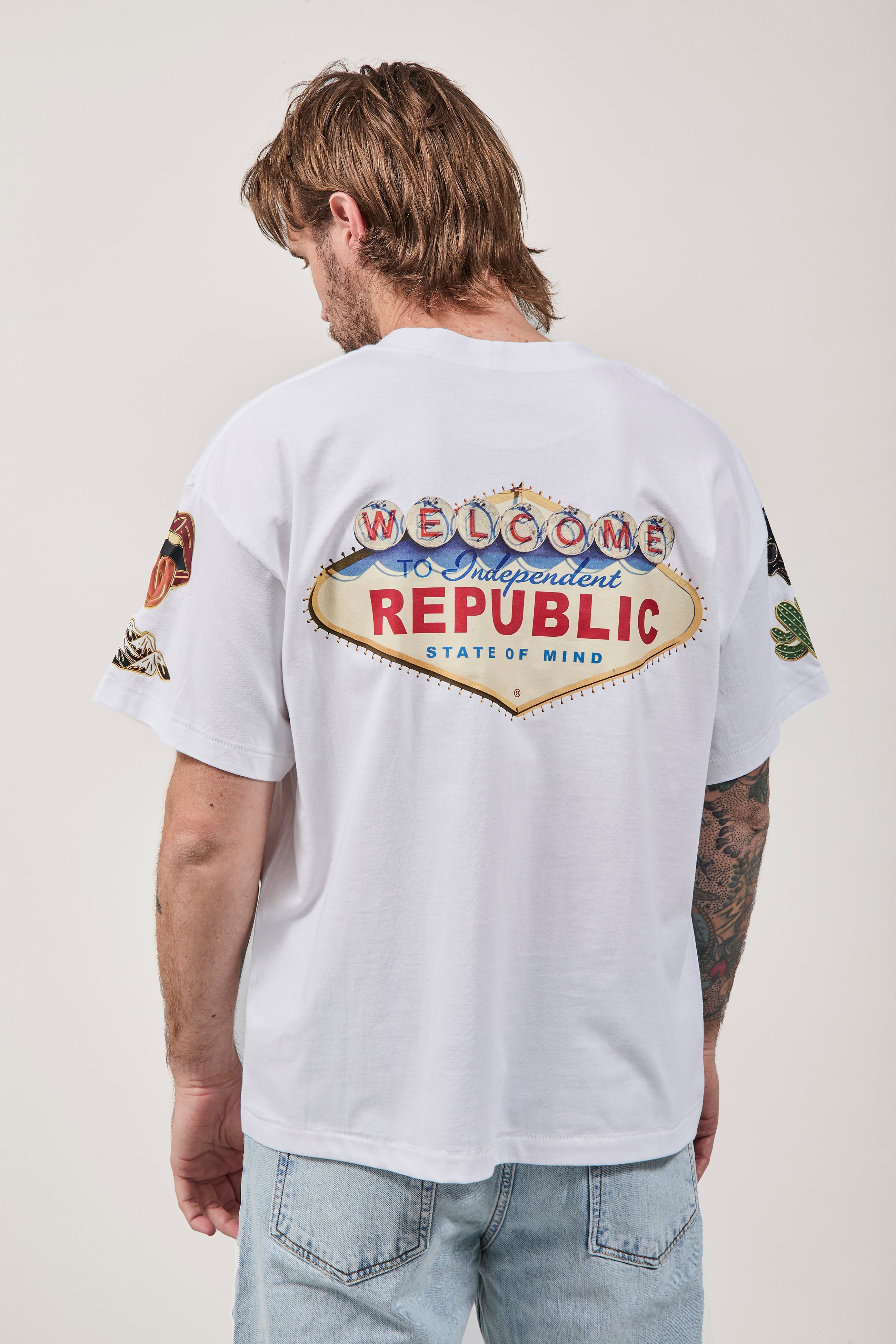 T-shirt Independent Republic State of mind Bianca