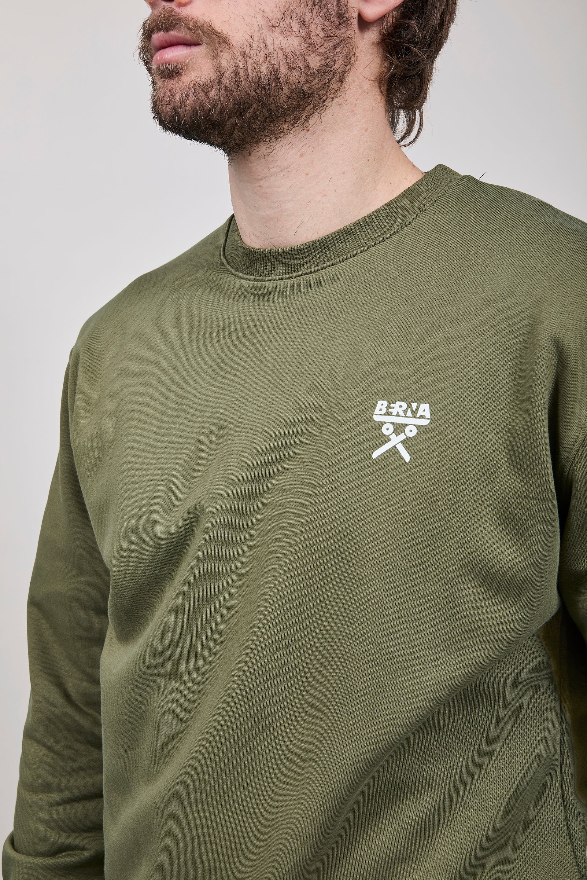 Felpa Berna Girocollo Muschio 53