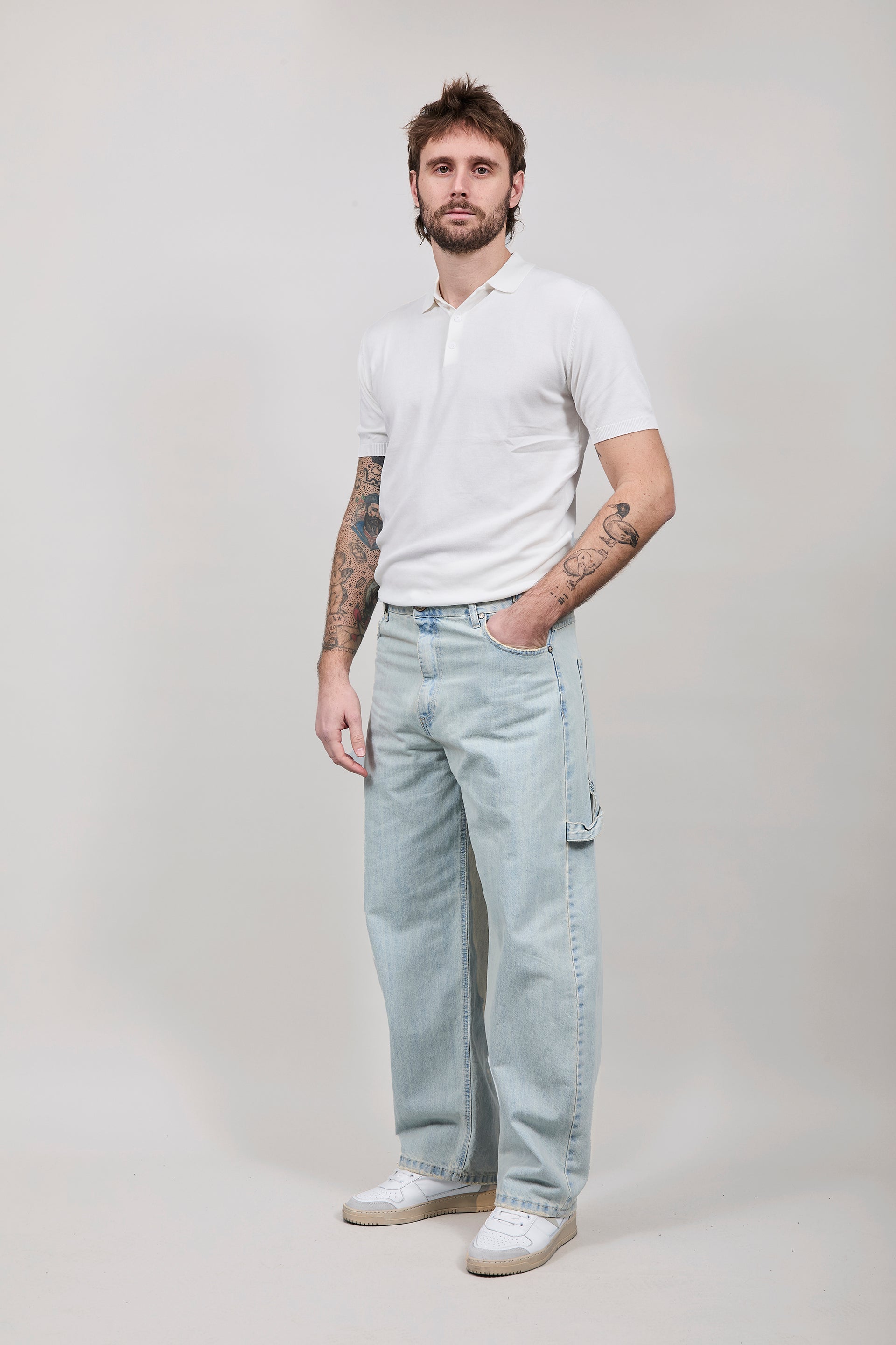 Jeans carpenter Berna Bleach