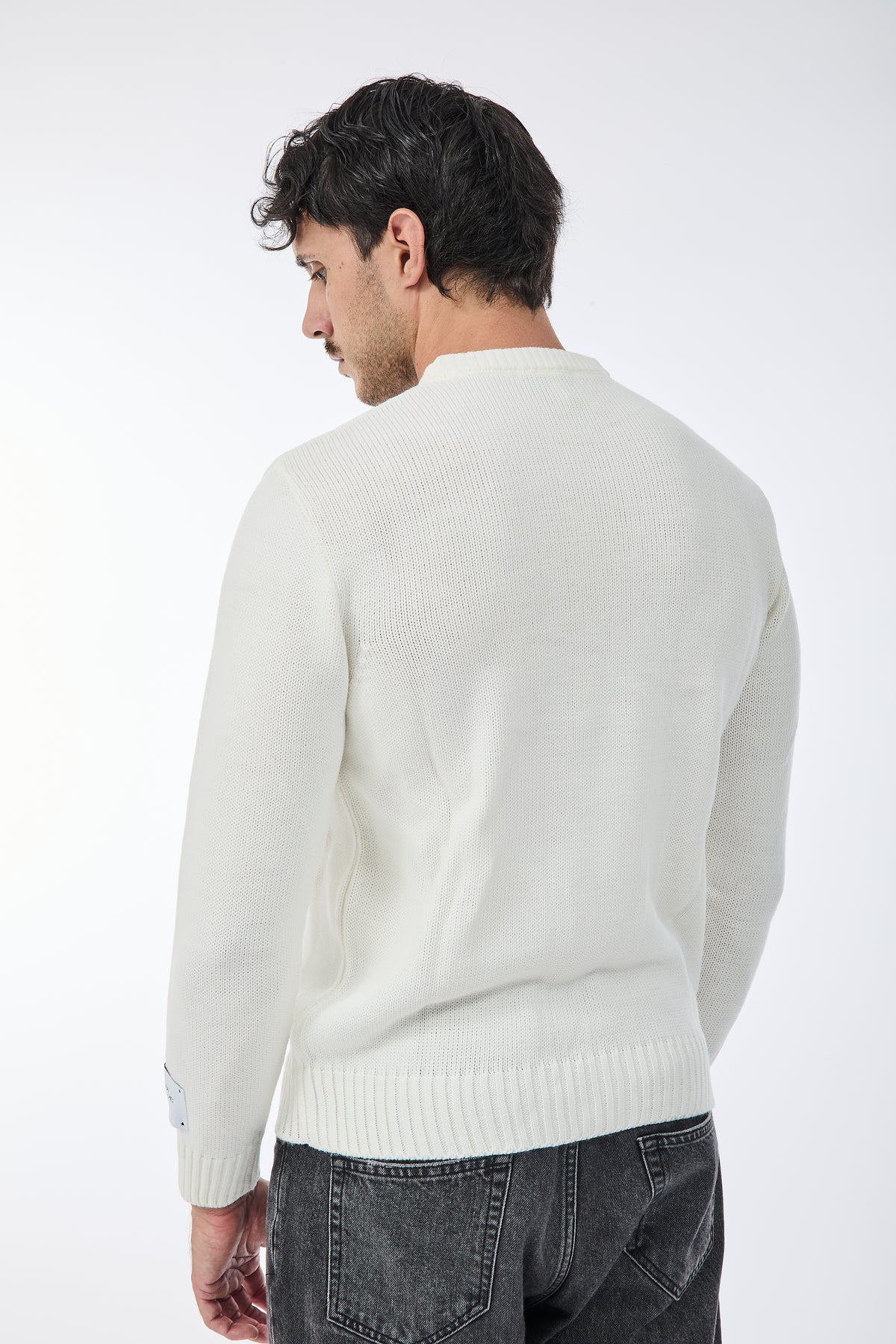 Maglione Superculture AK7043 Bianco