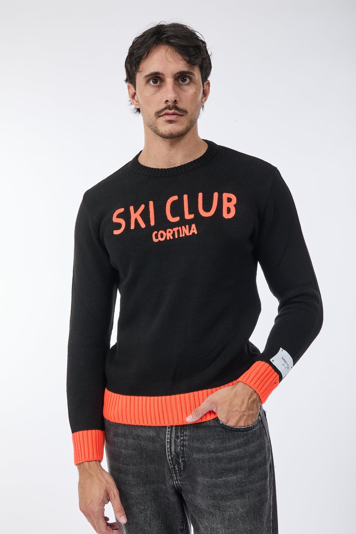 Maglione Superculture AK7039 Nero