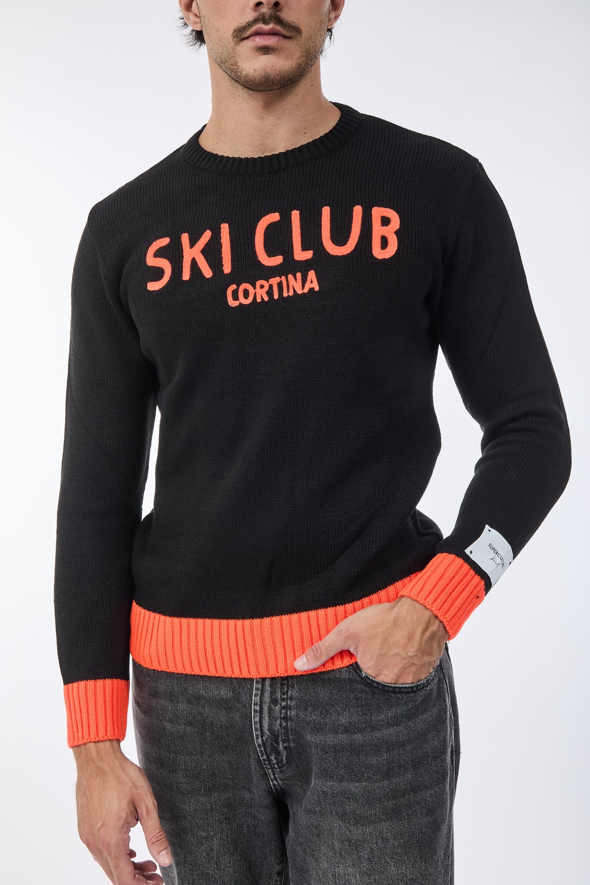 Maglione Superculture AK7039 Nero
