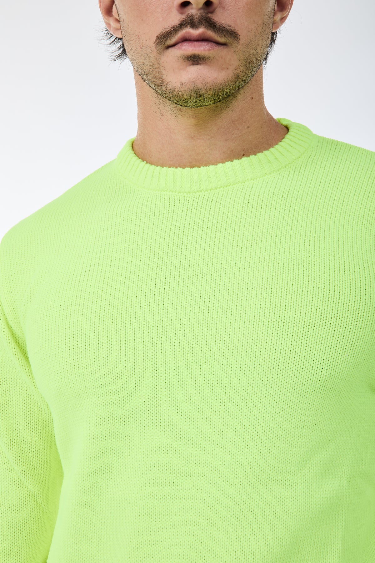Maglione Superculture Tom Giallo Fluo