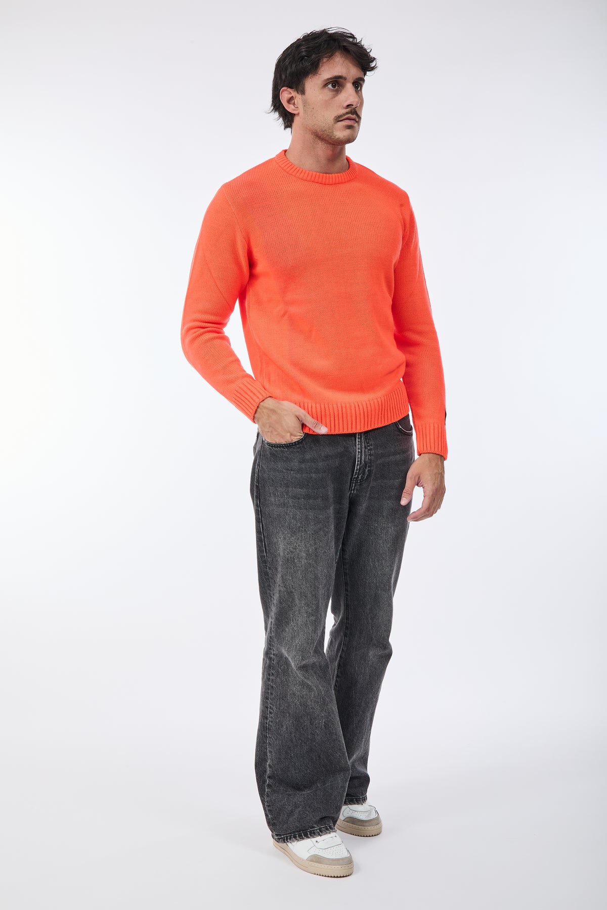 Maglione Superculture Tom Arancio Fluo