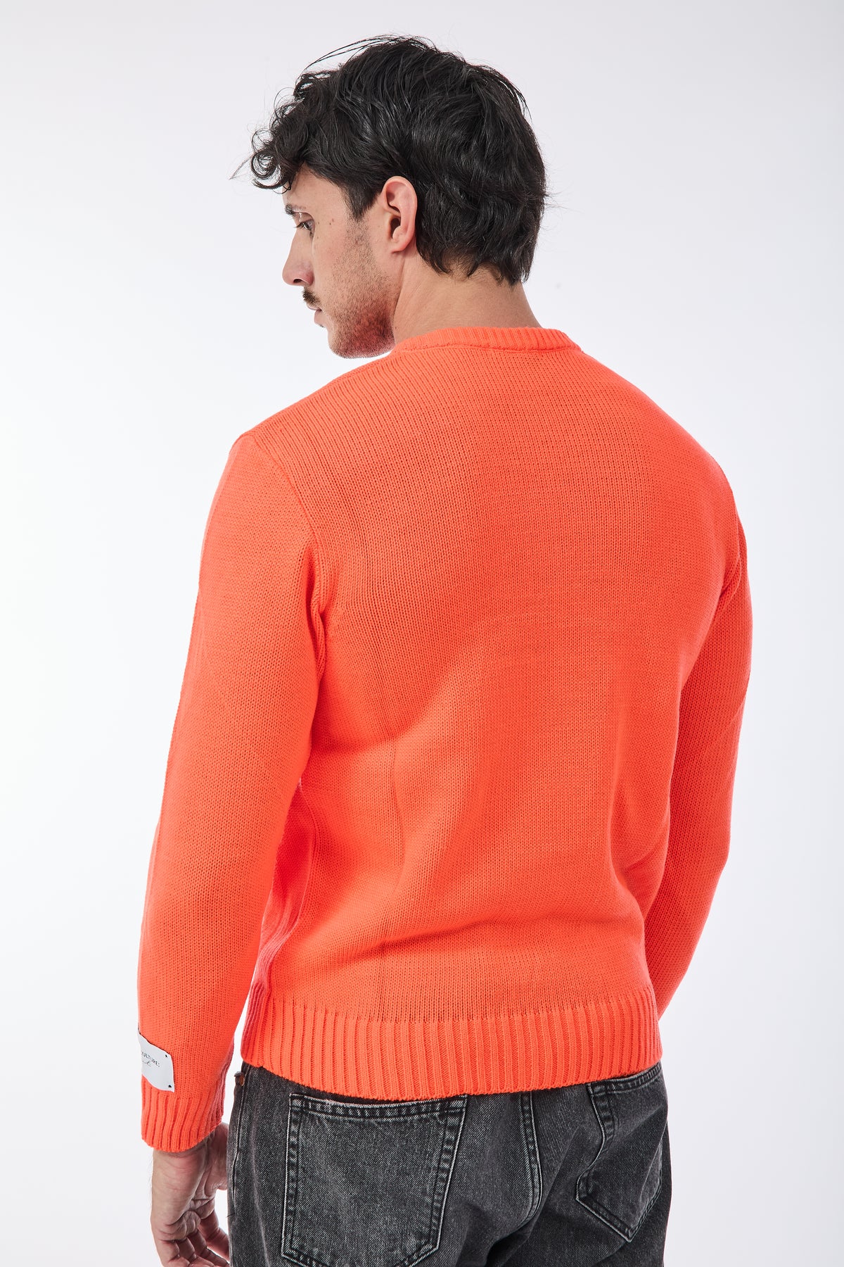 Maglione Superculture Tom Arancio Fluo