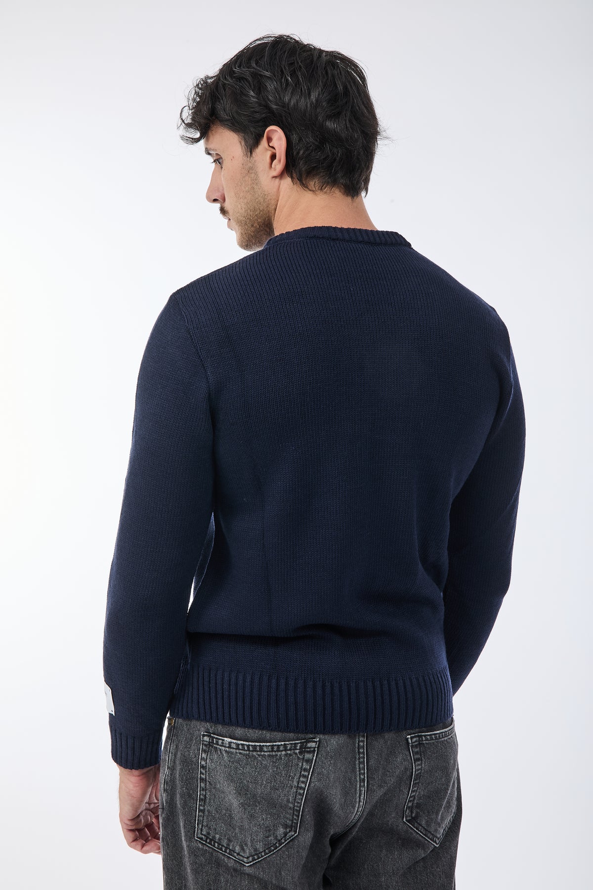 Maglione Superculture AK7023 Blu
