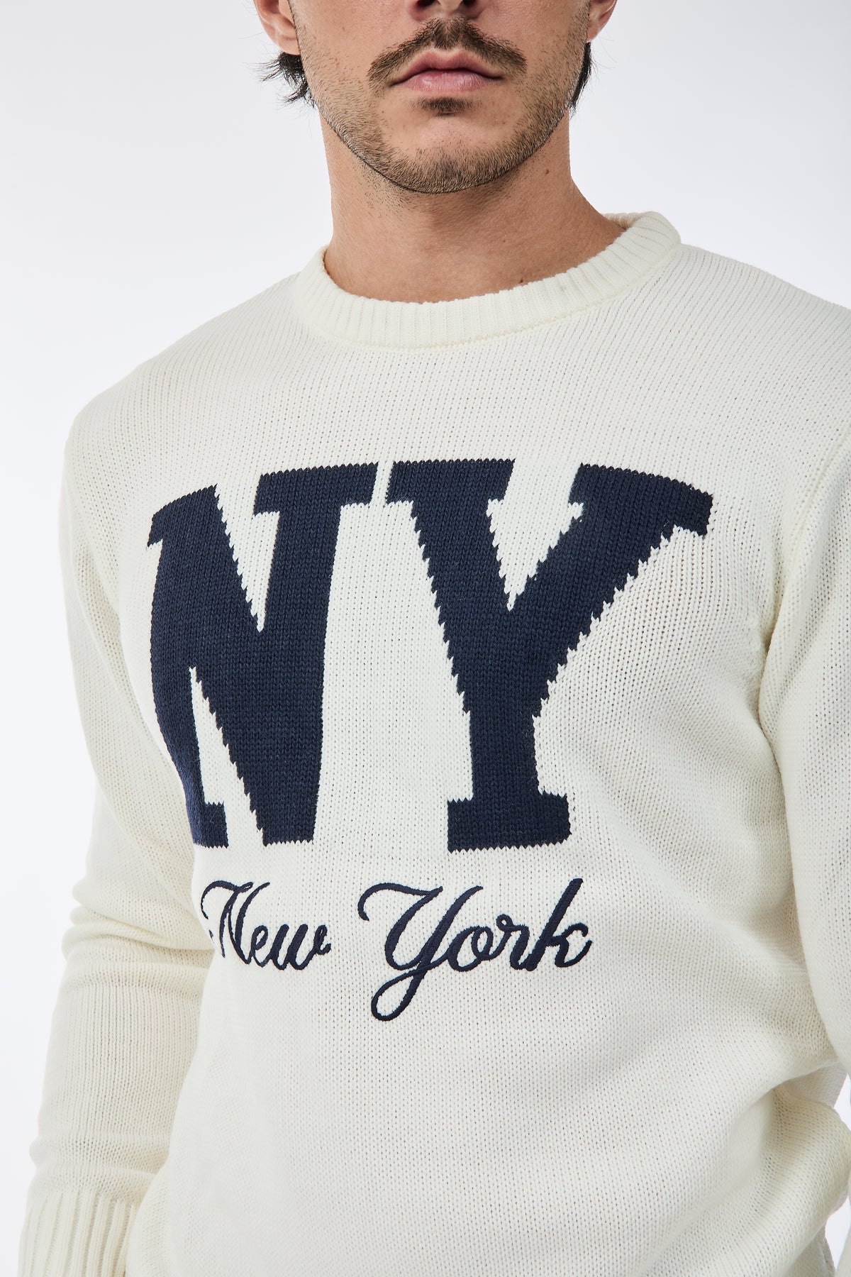 Maglione Superculture AK7023 Bianco