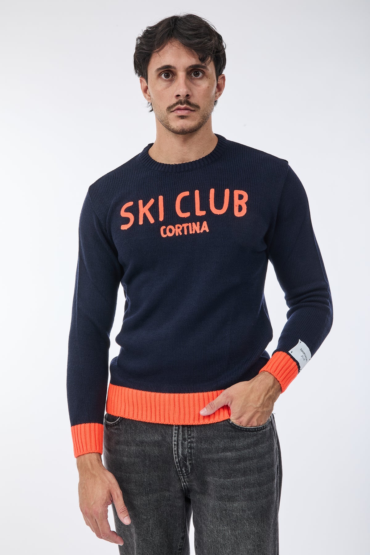 Maglione Superculture AK7039 Blu
