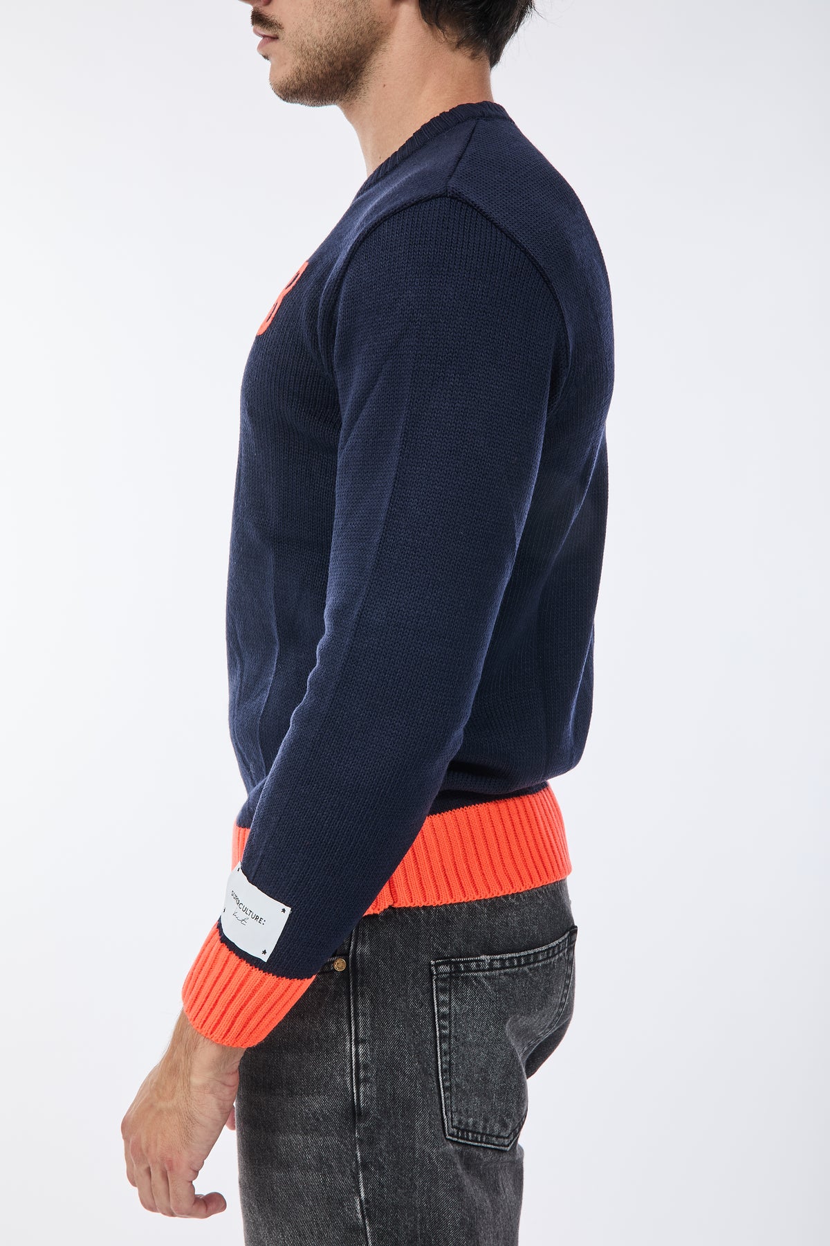 Maglione Superculture AK7039 Blu