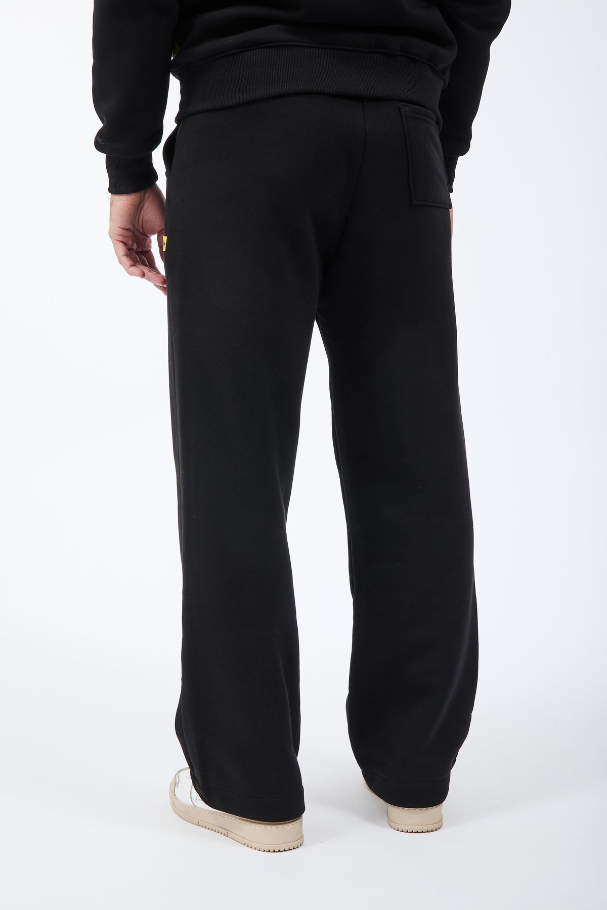 Pantalone Superculture Felpa Palazzo James Nero