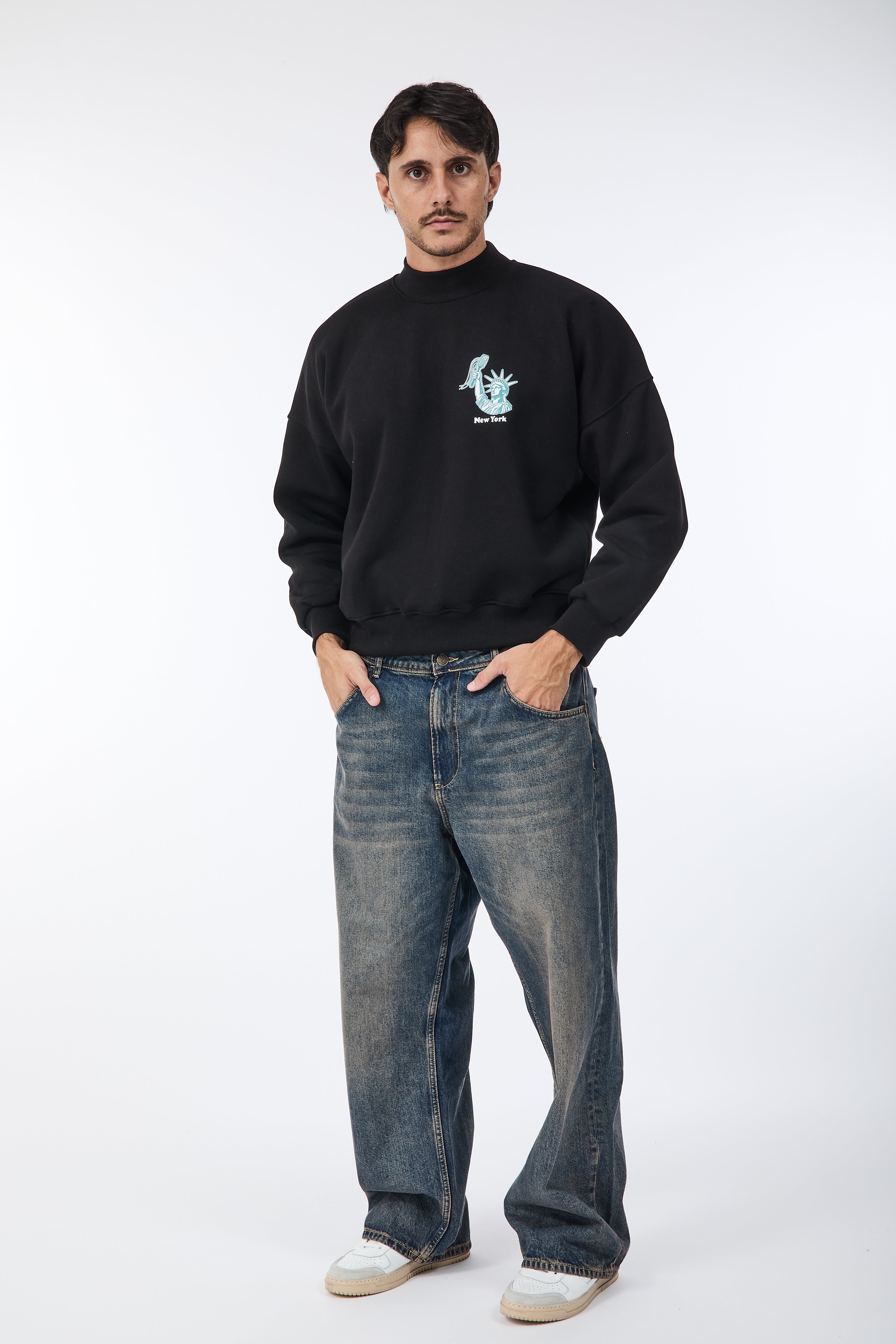 Felpa Berna Cropped Regretti