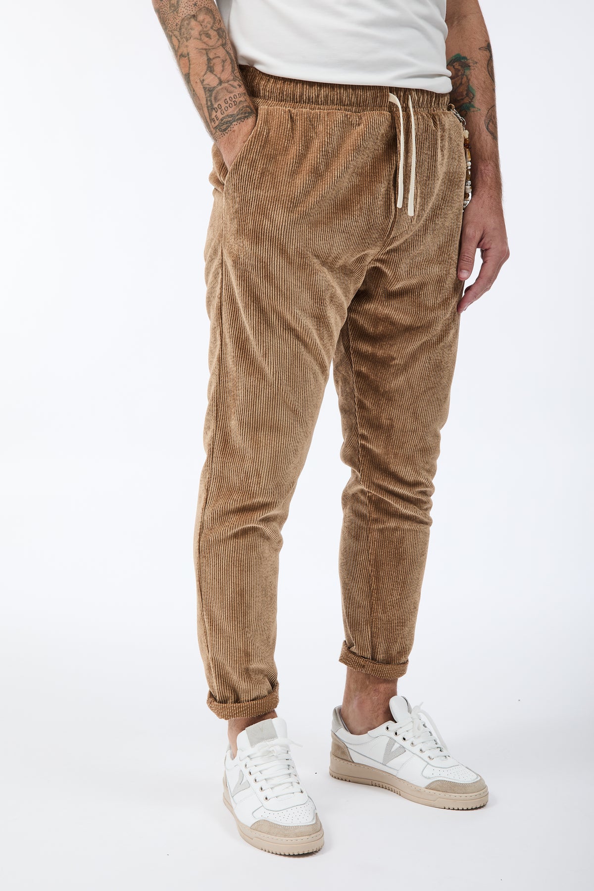 Pantalaccio Over-d Velluto Cammello P66