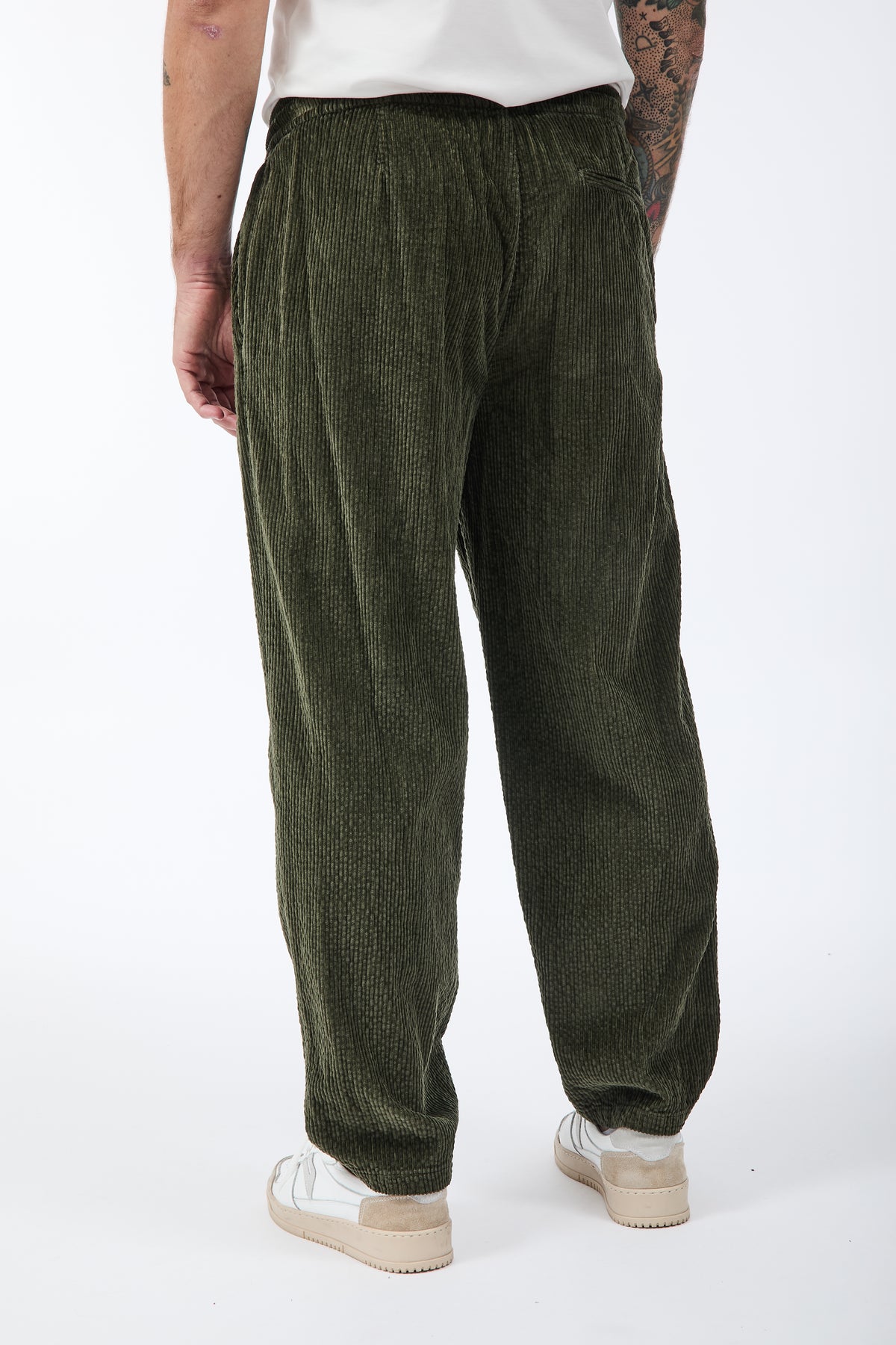 Pantalaccio Block Eleven Velluto Verde 66