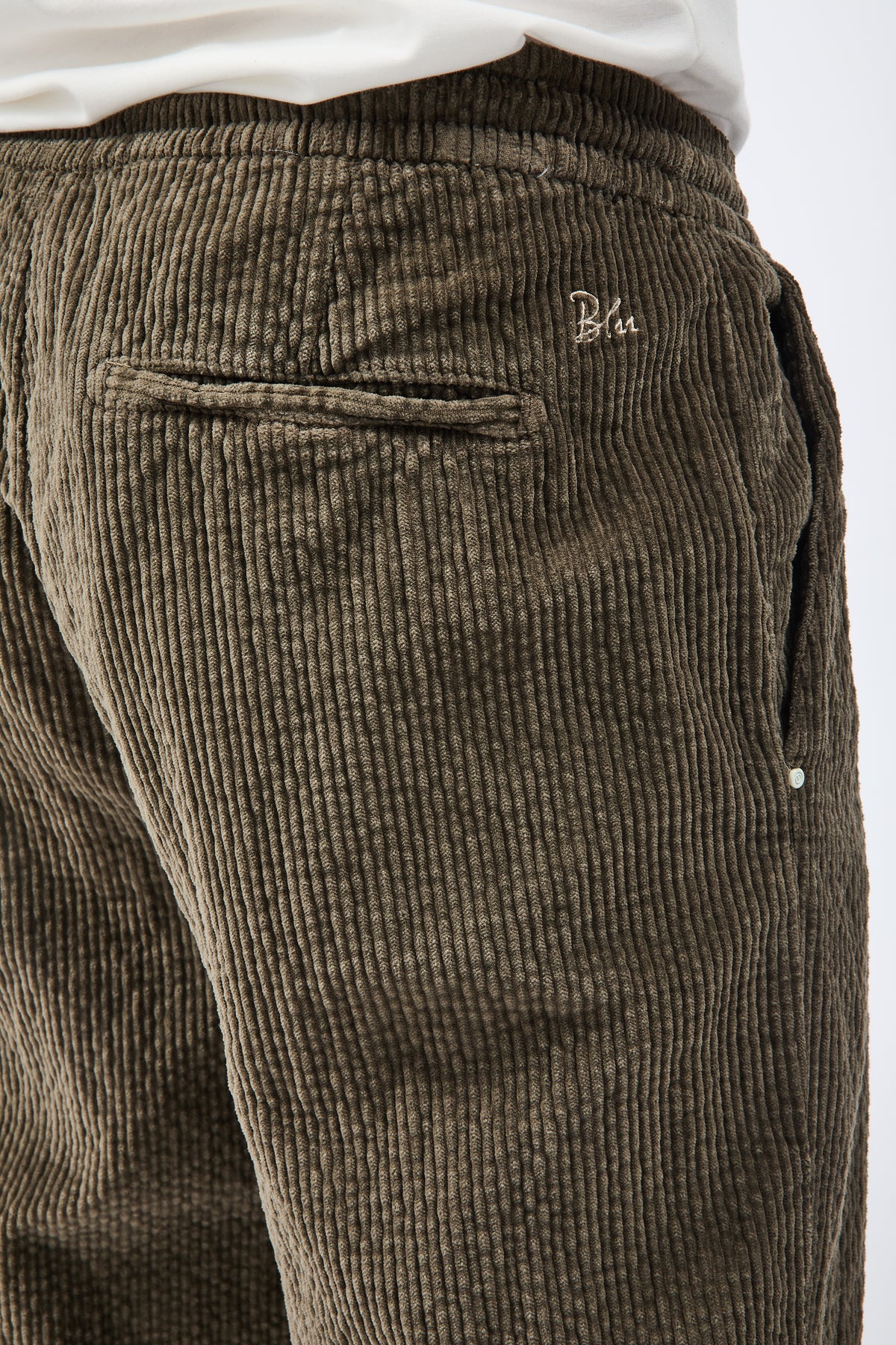 Pantalaccio Block Eleven Velluto Cognac 66