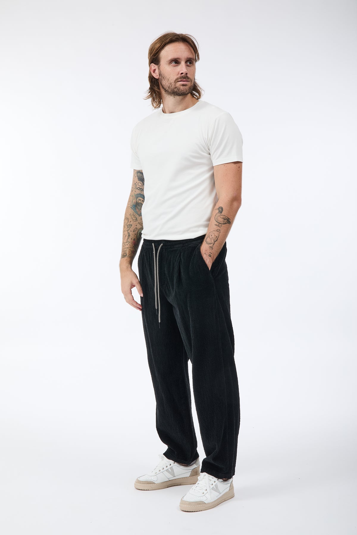 Pantalaccio Block Eleven Velluto Nero 66