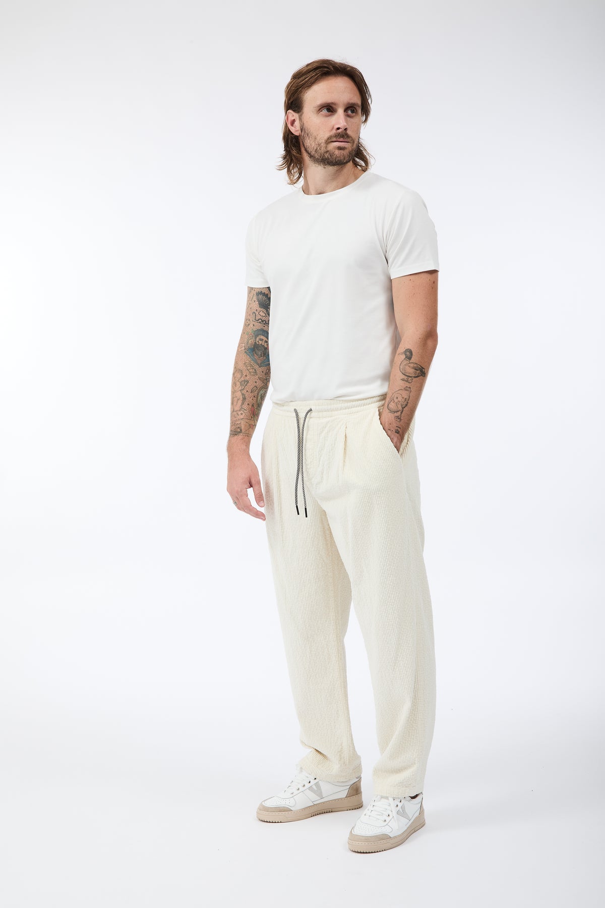Pantalaccio Block Eleven Velluto Latte 66
