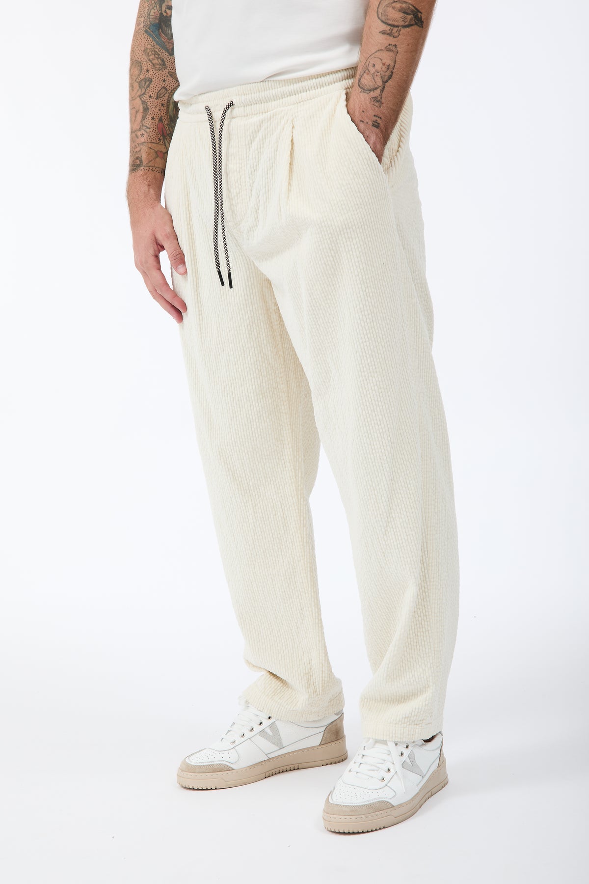 Pantalaccio Block Eleven Velluto Latte 66