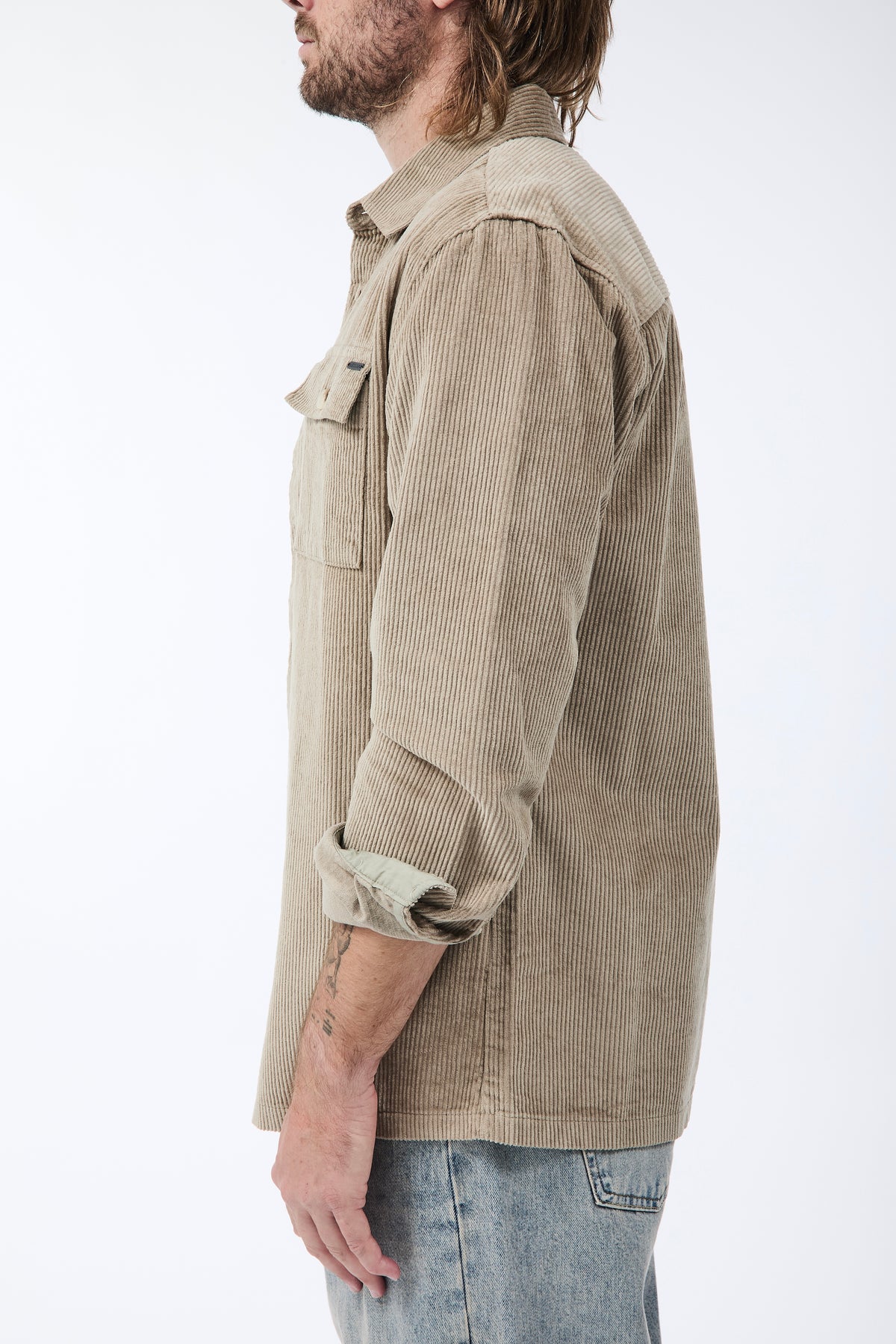 Camicia Gianni Lupo Velluto Cammello 7844
