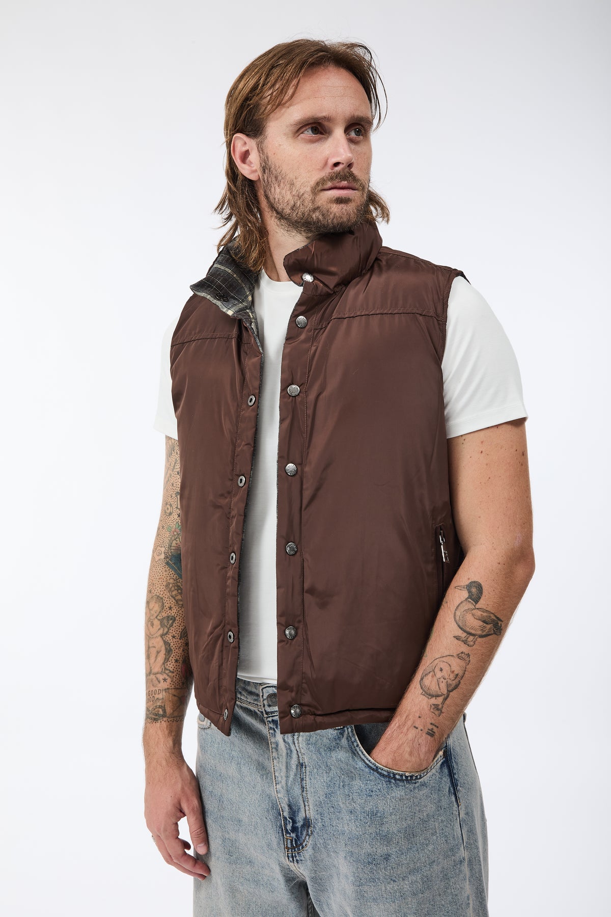 Giubbino Over-d Smanicato Reversibile J06