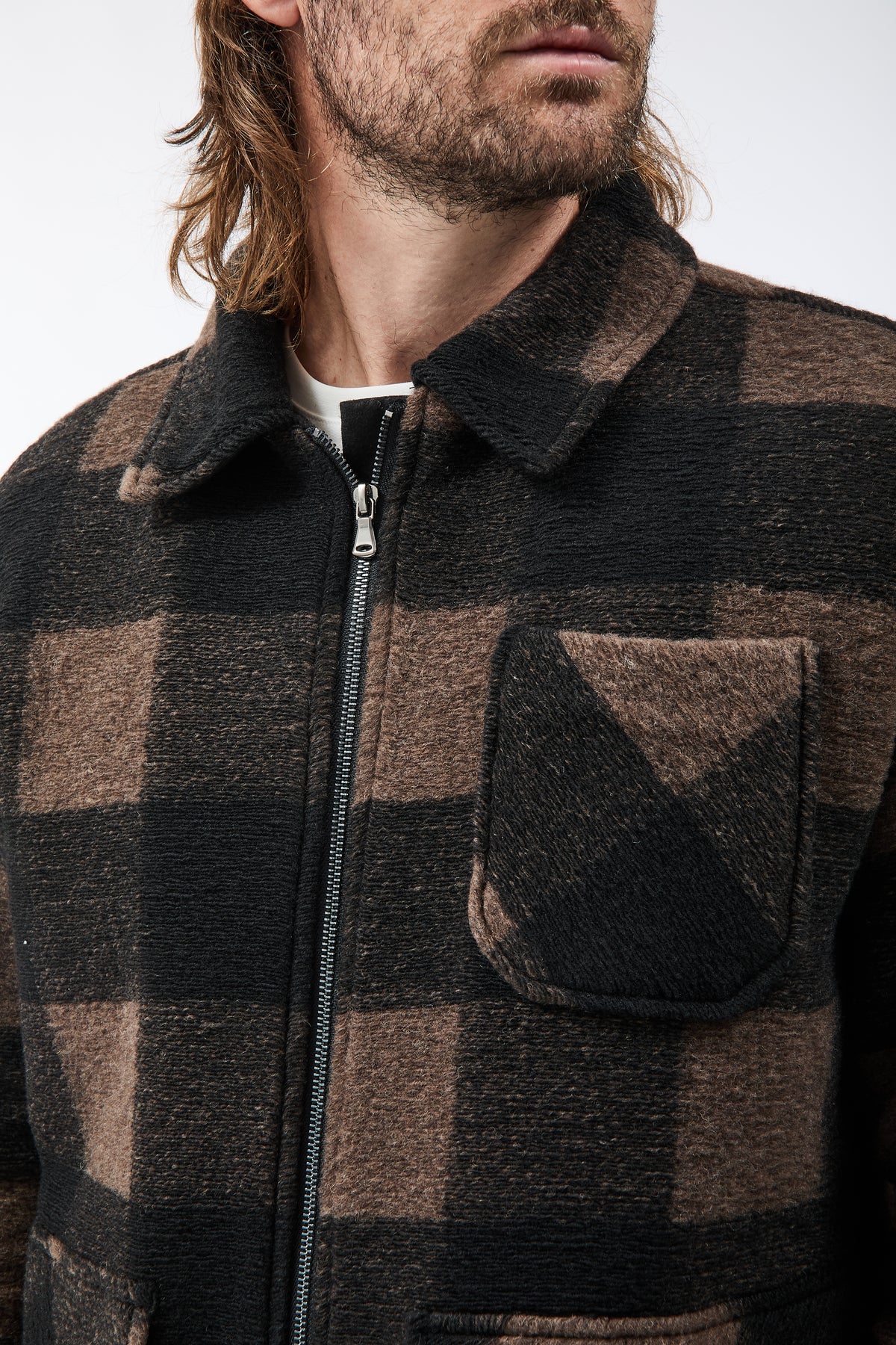 Giubbino Imperial Quadri Fango 564