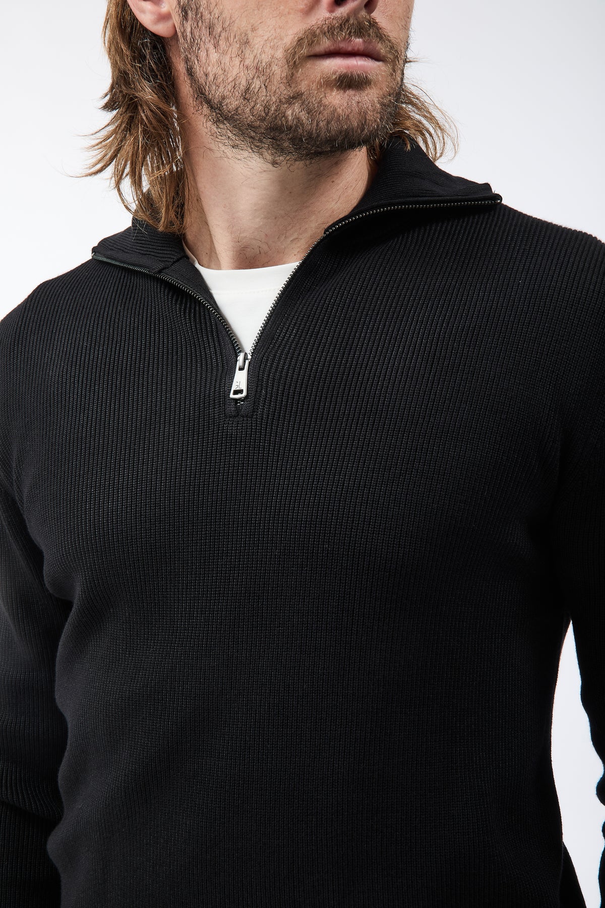 Lupetto Gianni Lupo Zip Nero 35151