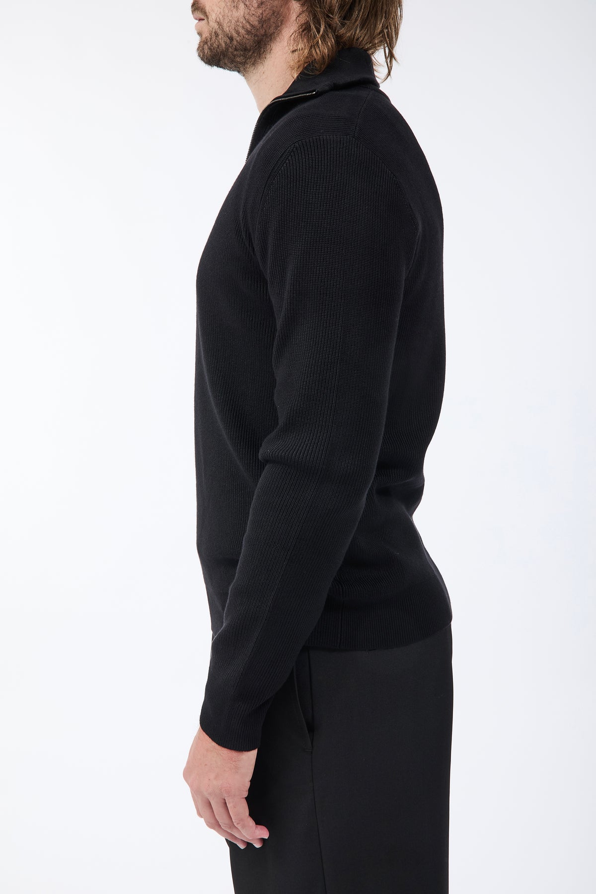 Lupetto Gianni Lupo Zip Nero 35151